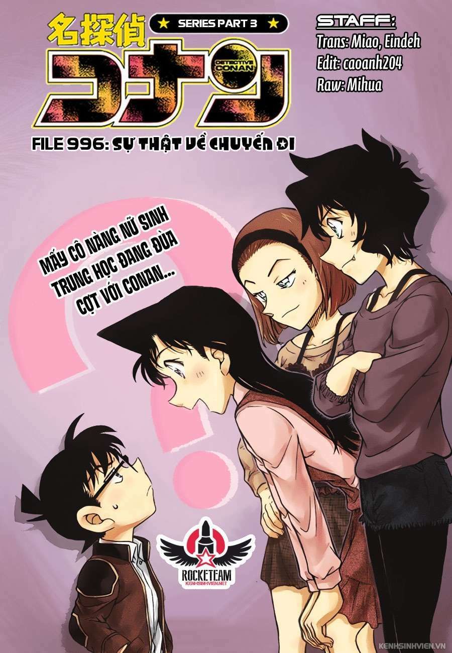 đọc truyện Thám Tử Conan Chương 996 ảnh 2 tại Thiên Thai Truyện