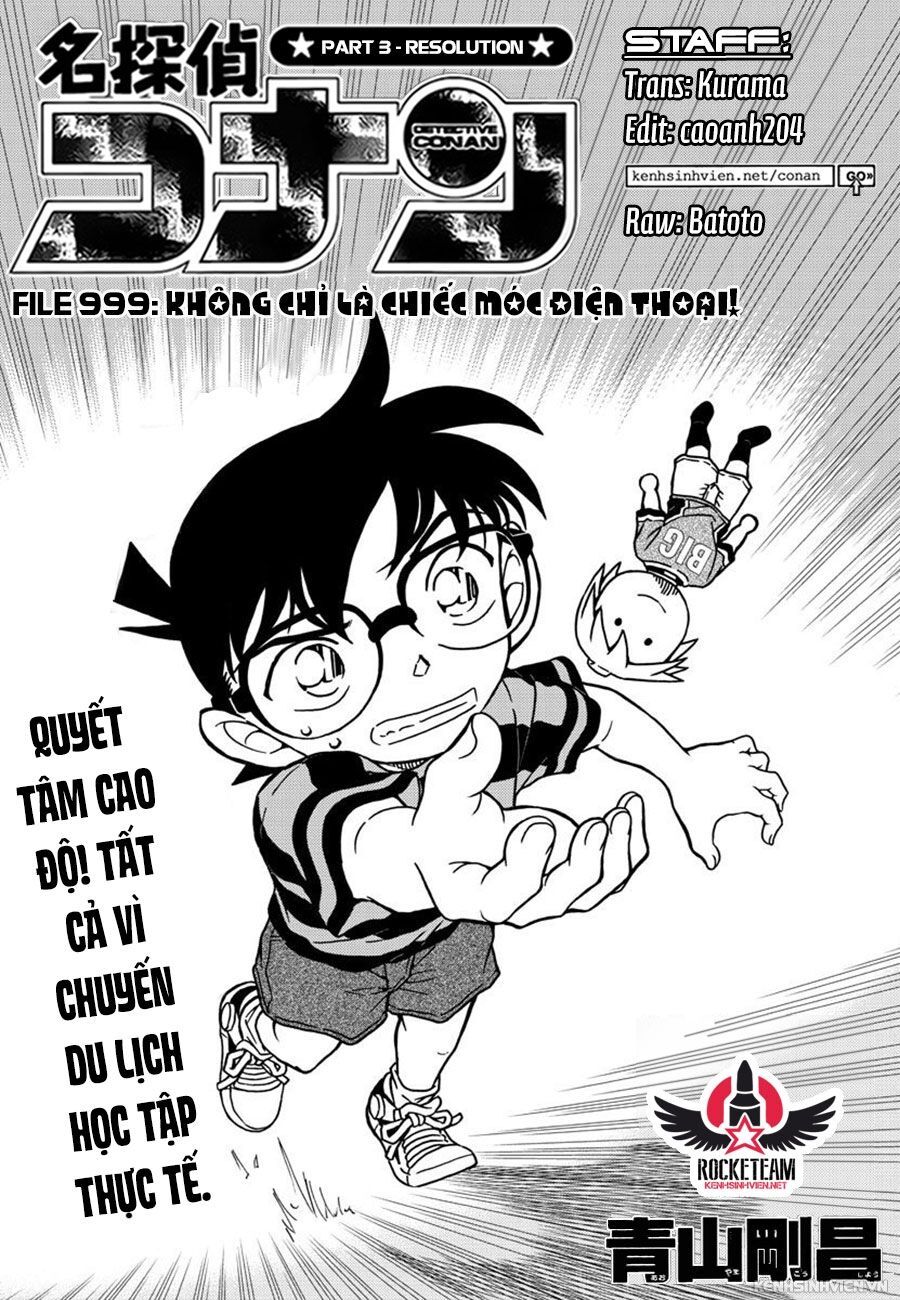 đọc truyện Thám Tử Conan Chương 999 ảnh 2 tại Thiên Thai Truyện