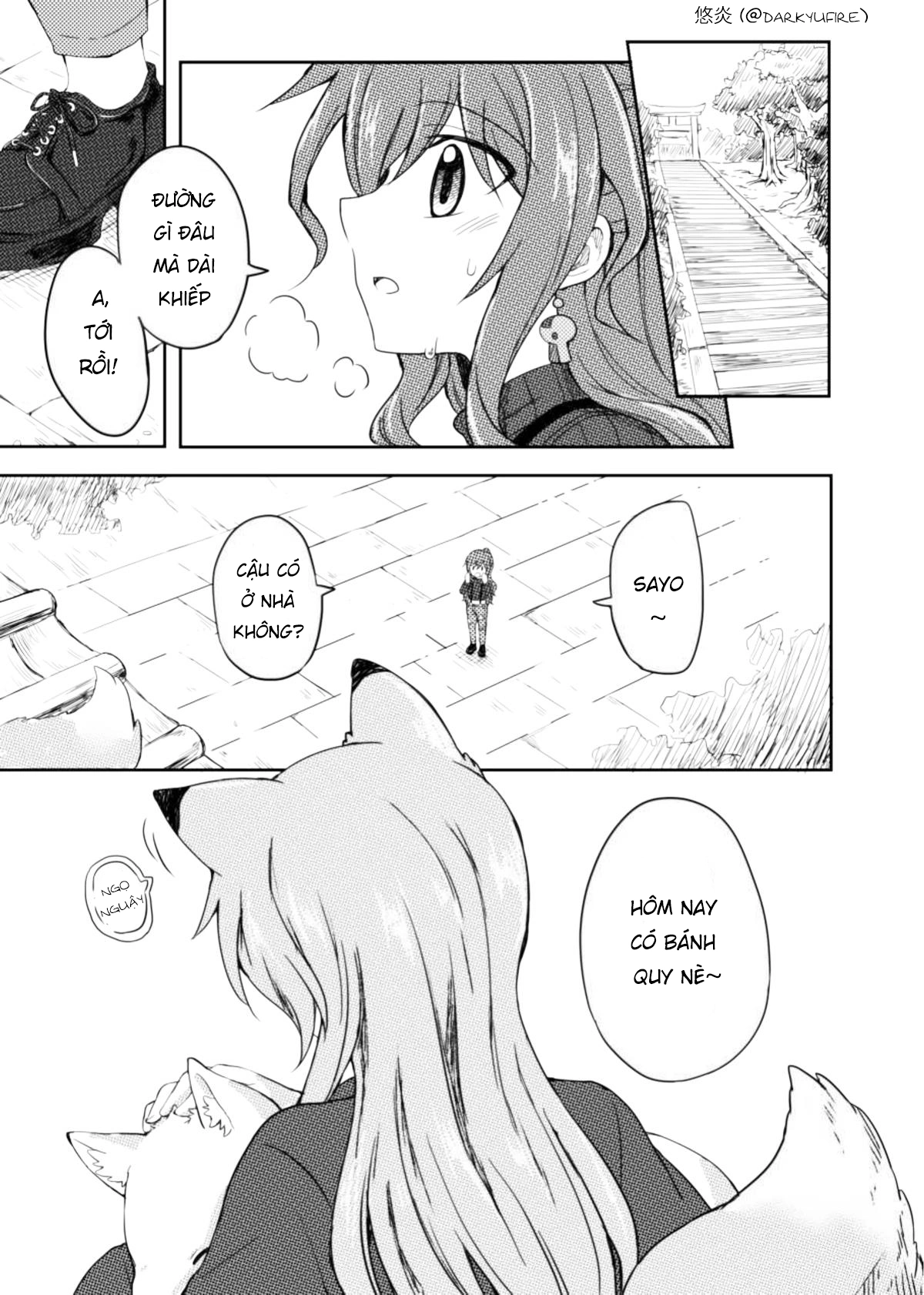 đọc truyện Thần Cáo Sayo Và Nữ Nhân Lisa Chương 1 ảnh 2 tại Thiên Thai Truyện