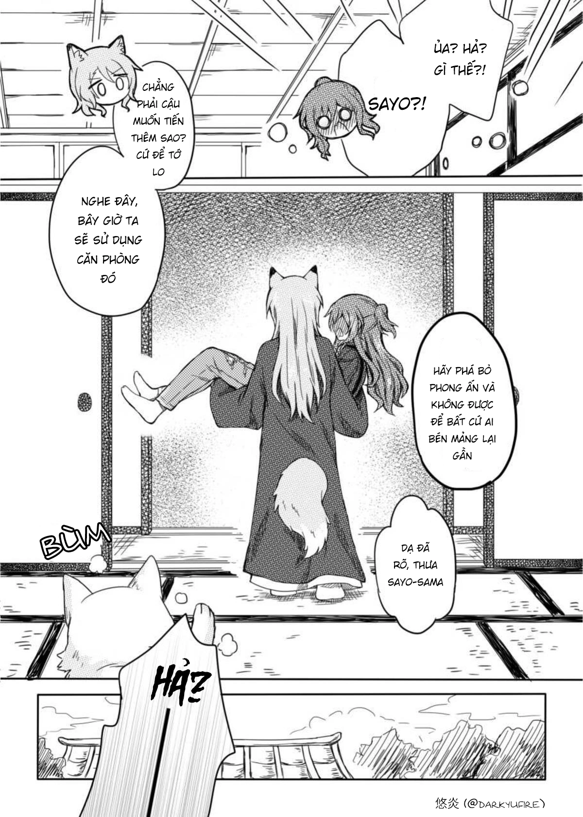 đọc truyện Thần Cáo Sayo Và Nữ Nhân Lisa Chương 1 ảnh 13 tại Thiên Thai Truyện