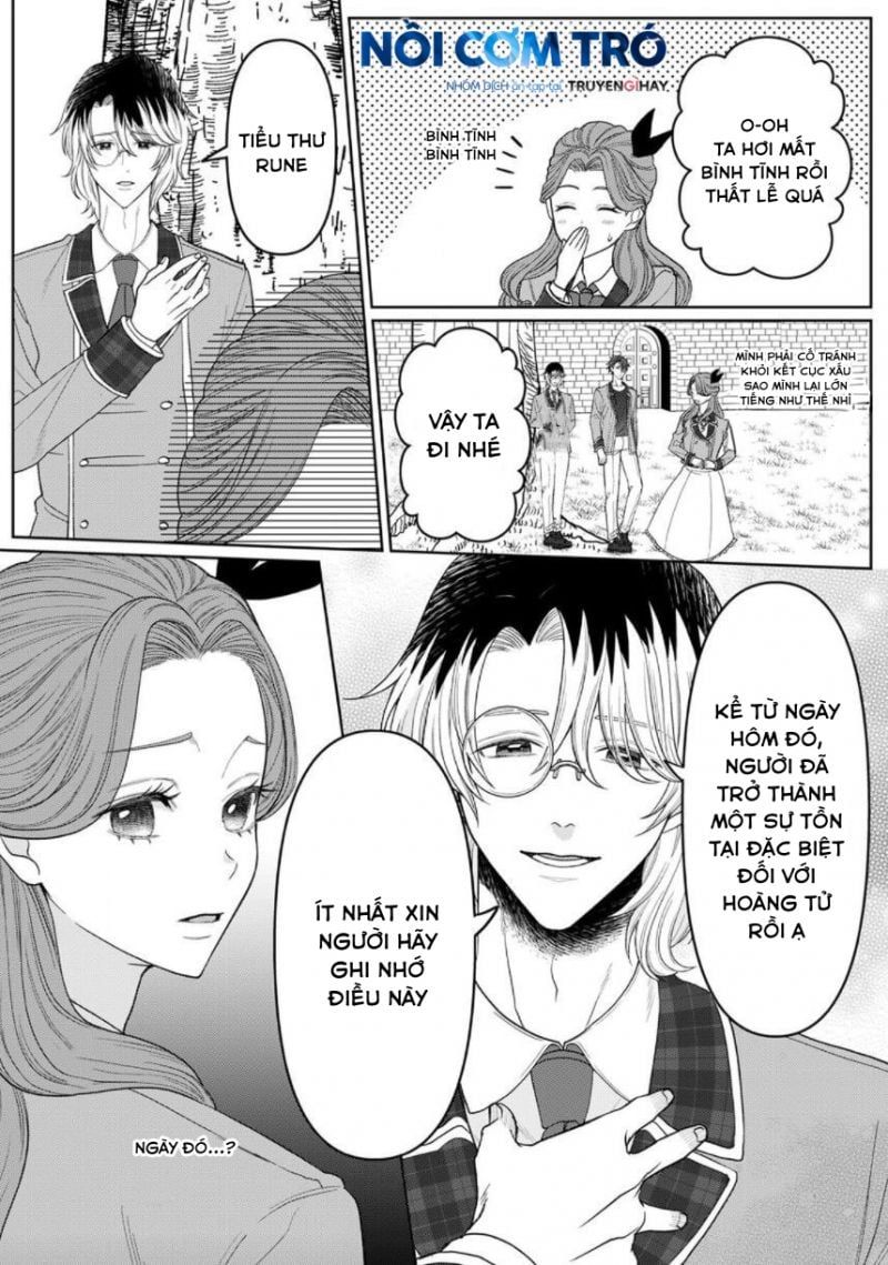 đọc truyện Thân Là Ác Nữ Trong Game Otome Lại Đi Vào Con …g Lược Hoàng Tử, Thấy Rõ Chỉ Là Nhân Vật Phản Diện Chương 4.1 ảnh 11 tại Thiên Thai Truyện
