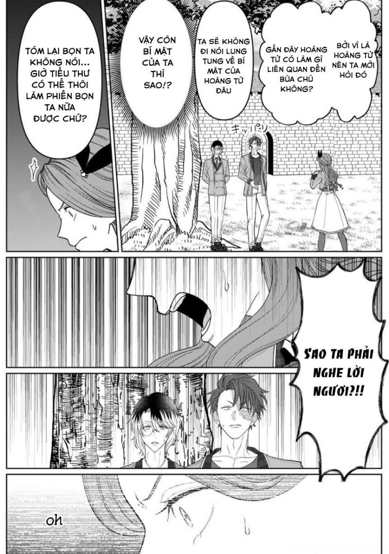 đọc truyện Thân Là Ác Nữ Trong Game Otome Lại Đi Vào Con …g Lược Hoàng Tử, Thấy Rõ Chỉ Là Nhân Vật Phản Diện Chương 4.1 ảnh 10 tại Thiên Thai Truyện