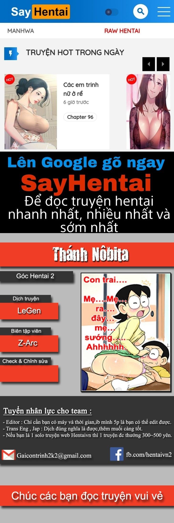 đọc truyện Thánh Nôbita - Doravmon Chương 23 ảnh 1 tại Thiên Thai Truyện