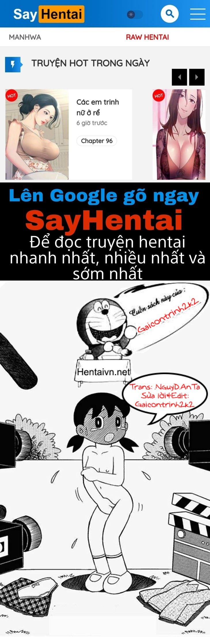 đọc truyện Thánh Nôbita - Doravmon Chương 6 ảnh 1 tại Thiên Thai Truyện