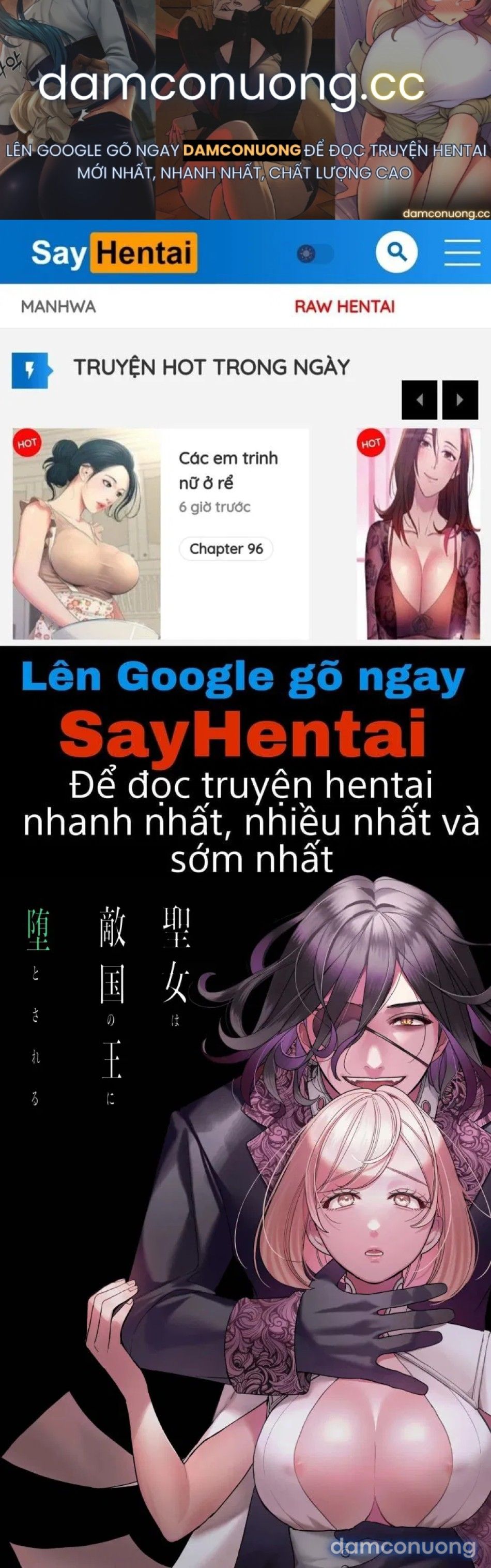 đọc truyện Thánh Nữ Bị Quân Vương Nước Địch Chinh Phục Chương 1 ảnh 2 tại Thiên Thai Truyện