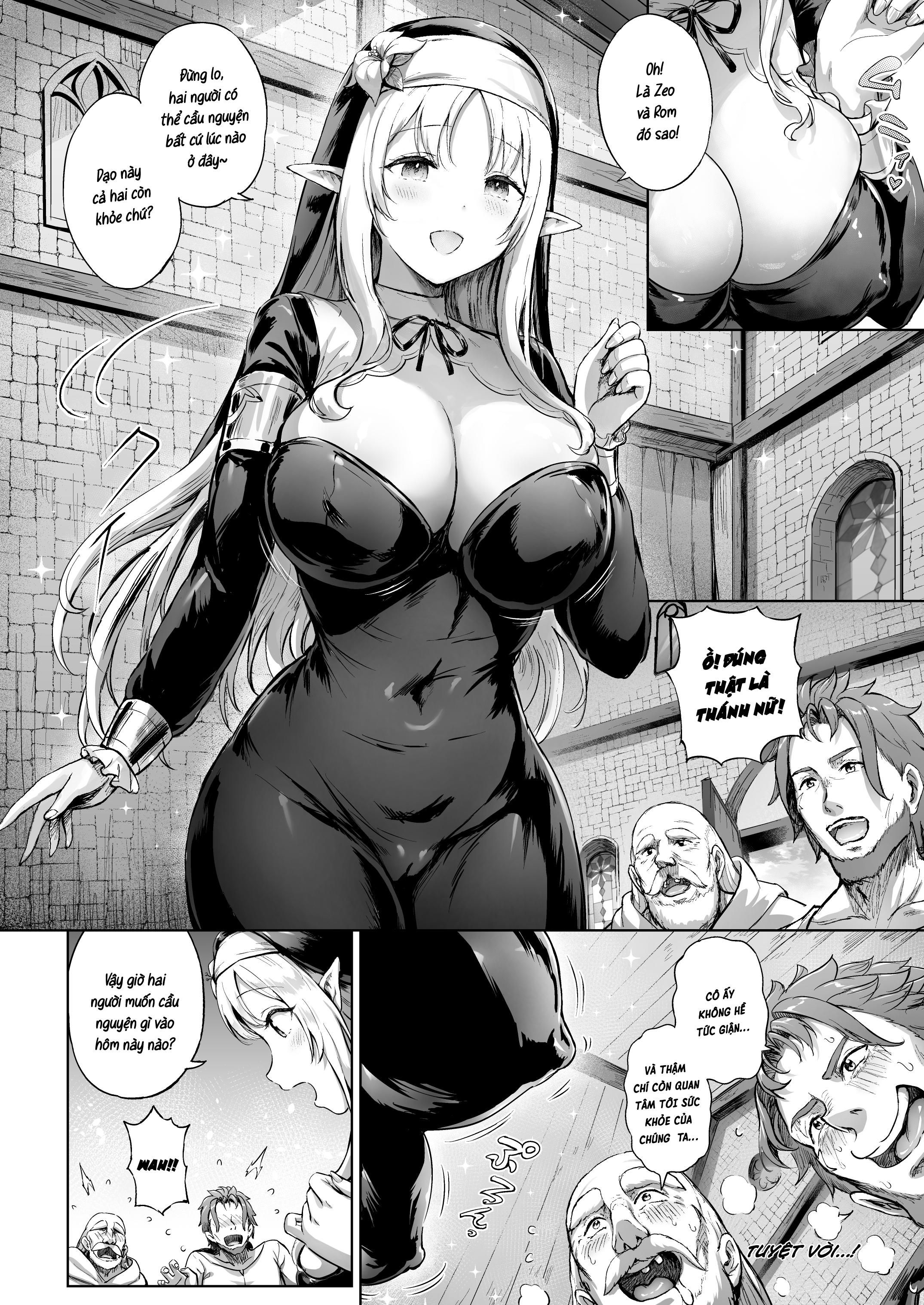 Thánh Nữ Ở Ngôi Làng Nào Đó! Oneshot page 9 - Giả Dược