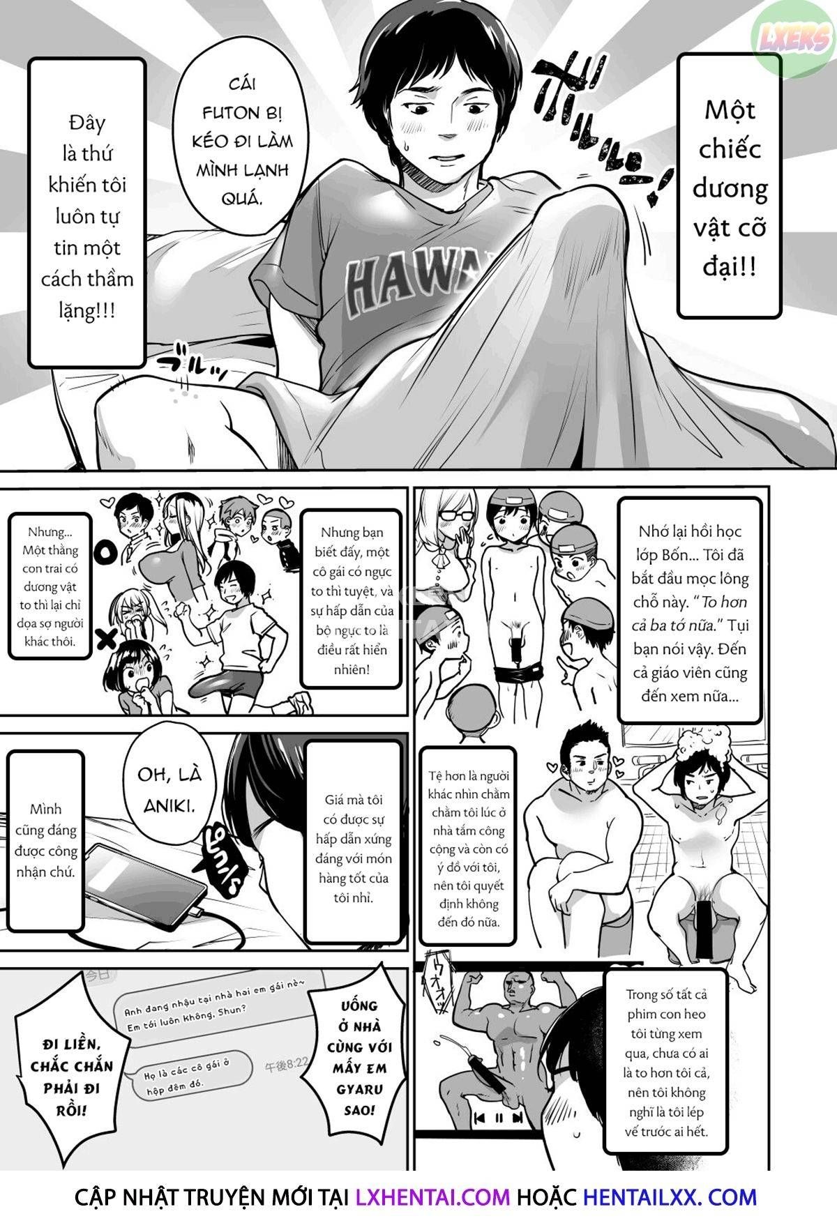 Thành Quả Của Tôi Khi Nỗ Lực Khoe Cặc To Oneshot page 6 - Giả Dược
