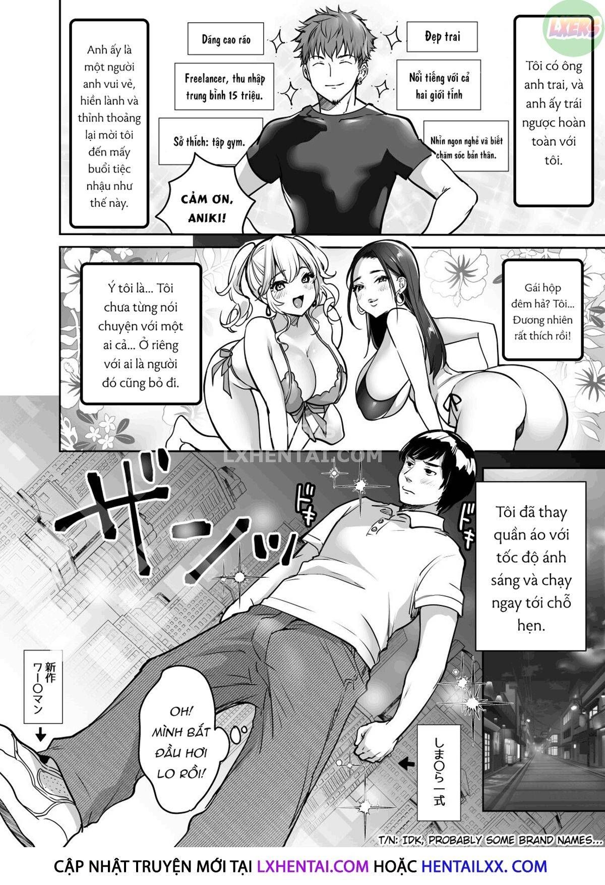 Thành Quả Của Tôi Khi Nỗ Lực Khoe Cặc To Oneshot page 7 - Giả Dược