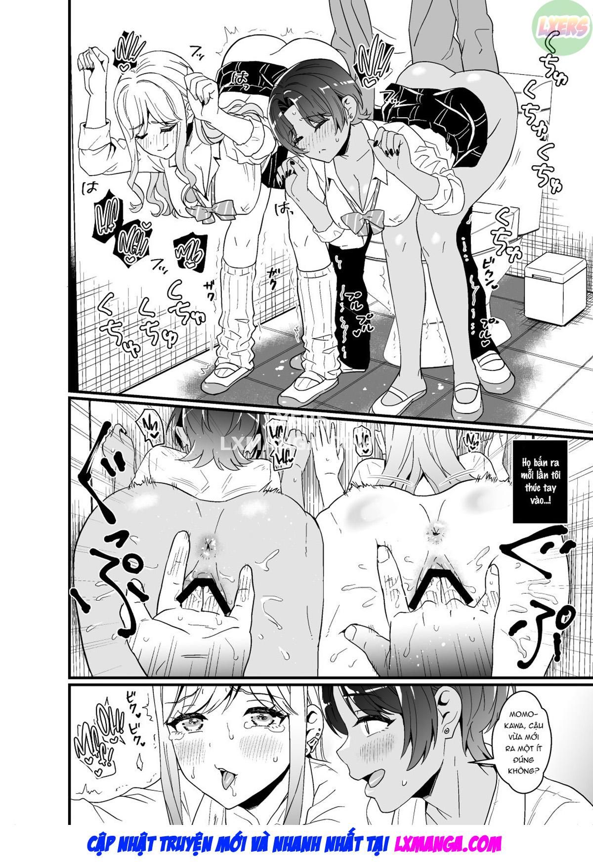 đọc truyện That Time Gyarus Asked Me To Grope Their Tits After Class Oneshot ảnh 25 tại Giả Dược