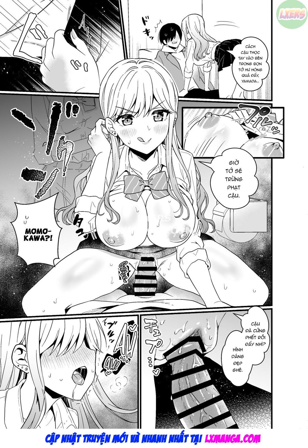 đọc truyện That Time Gyarus Asked Me To Grope Their Tits After Class Oneshot ảnh 26 tại Giả Dược