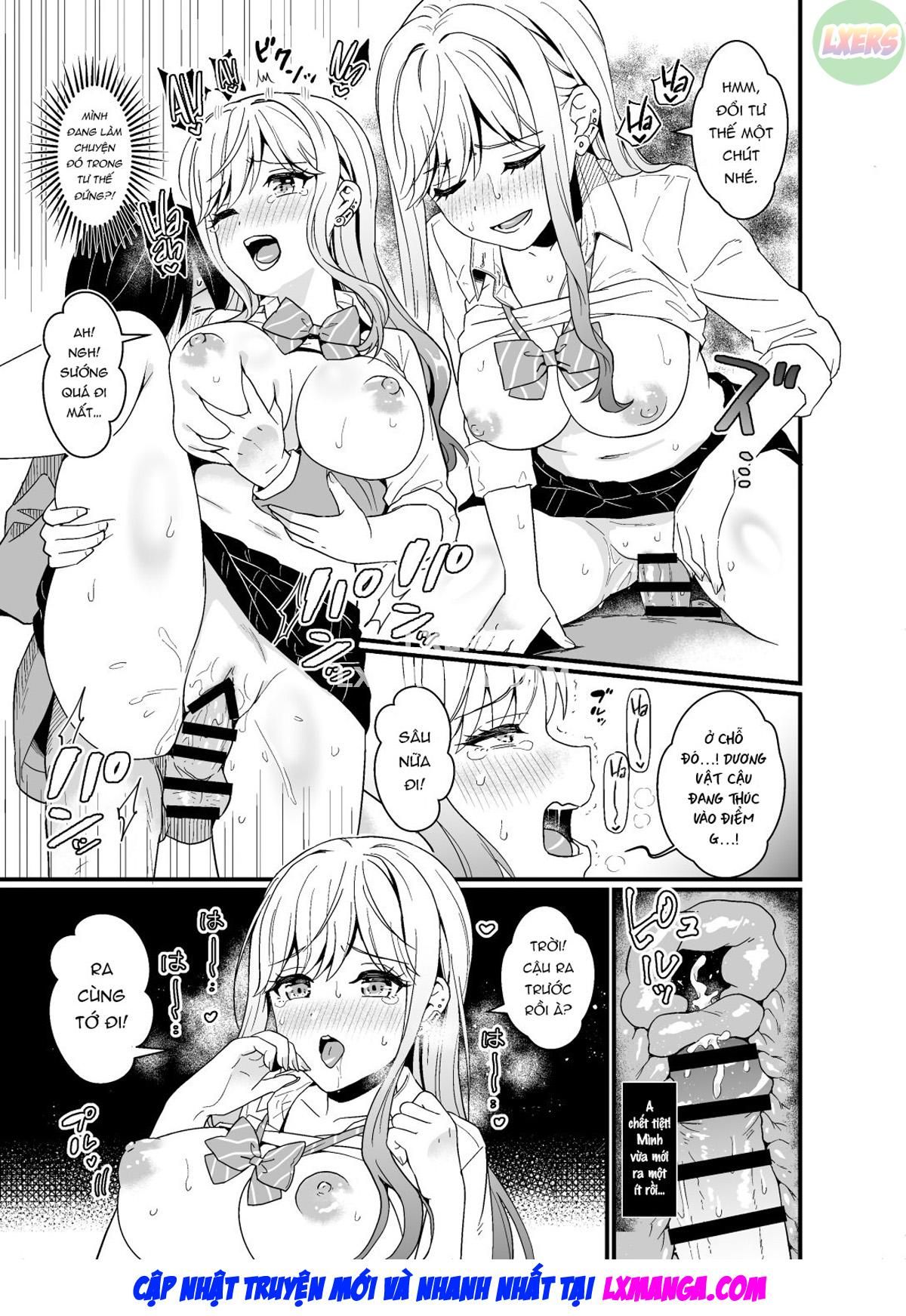 đọc truyện That Time Gyarus Asked Me To Grope Their Tits After Class Oneshot ảnh 28 tại Giả Dược
