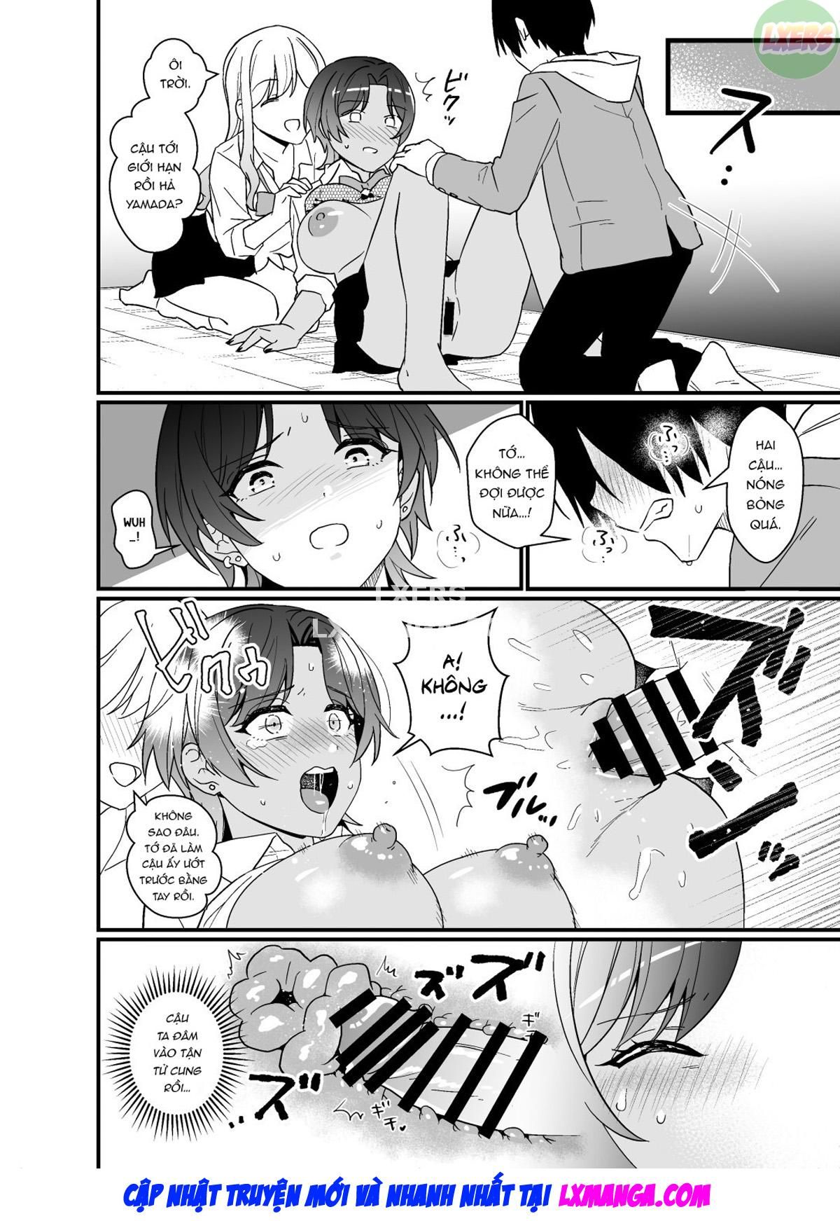 đọc truyện That Time Gyarus Asked Me To Grope Their Tits After Class Oneshot ảnh 37 tại Giả Dược