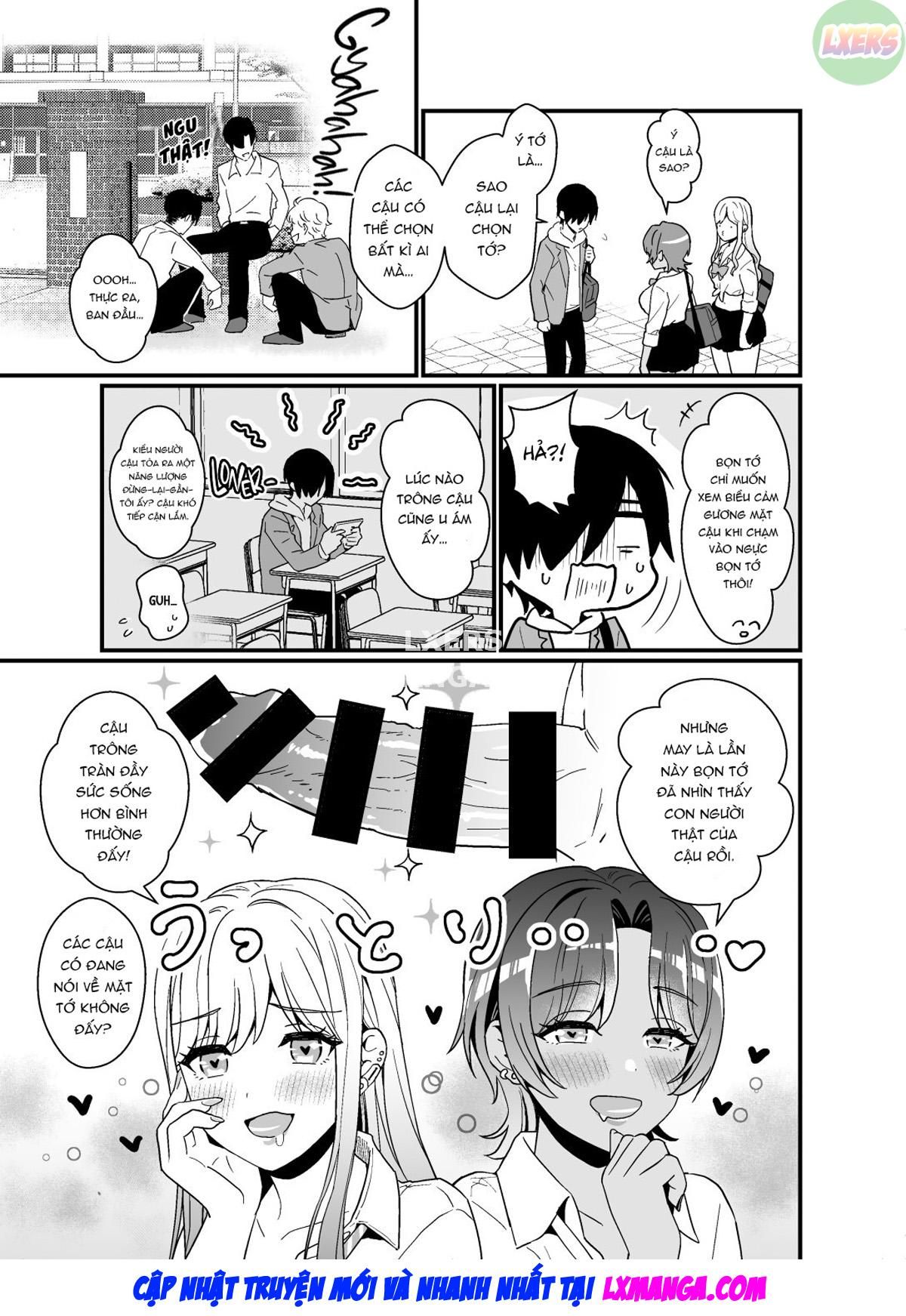 đọc truyện That Time Gyarus Asked Me To Grope Their Tits After Class Oneshot ảnh 44 tại Giả Dược