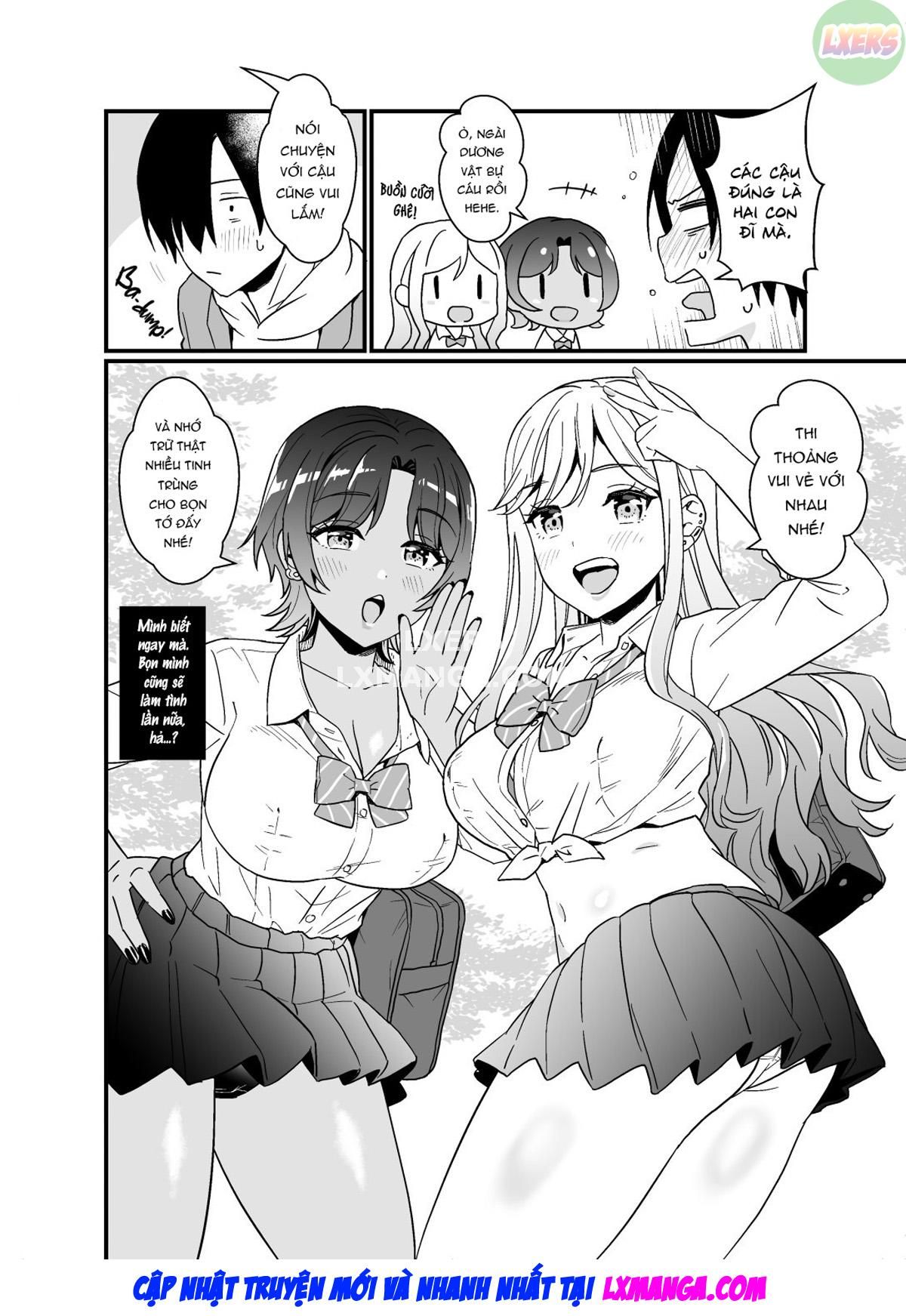 đọc truyện That Time Gyarus Asked Me To Grope Their Tits After Class Oneshot ảnh 45 tại Giả Dược