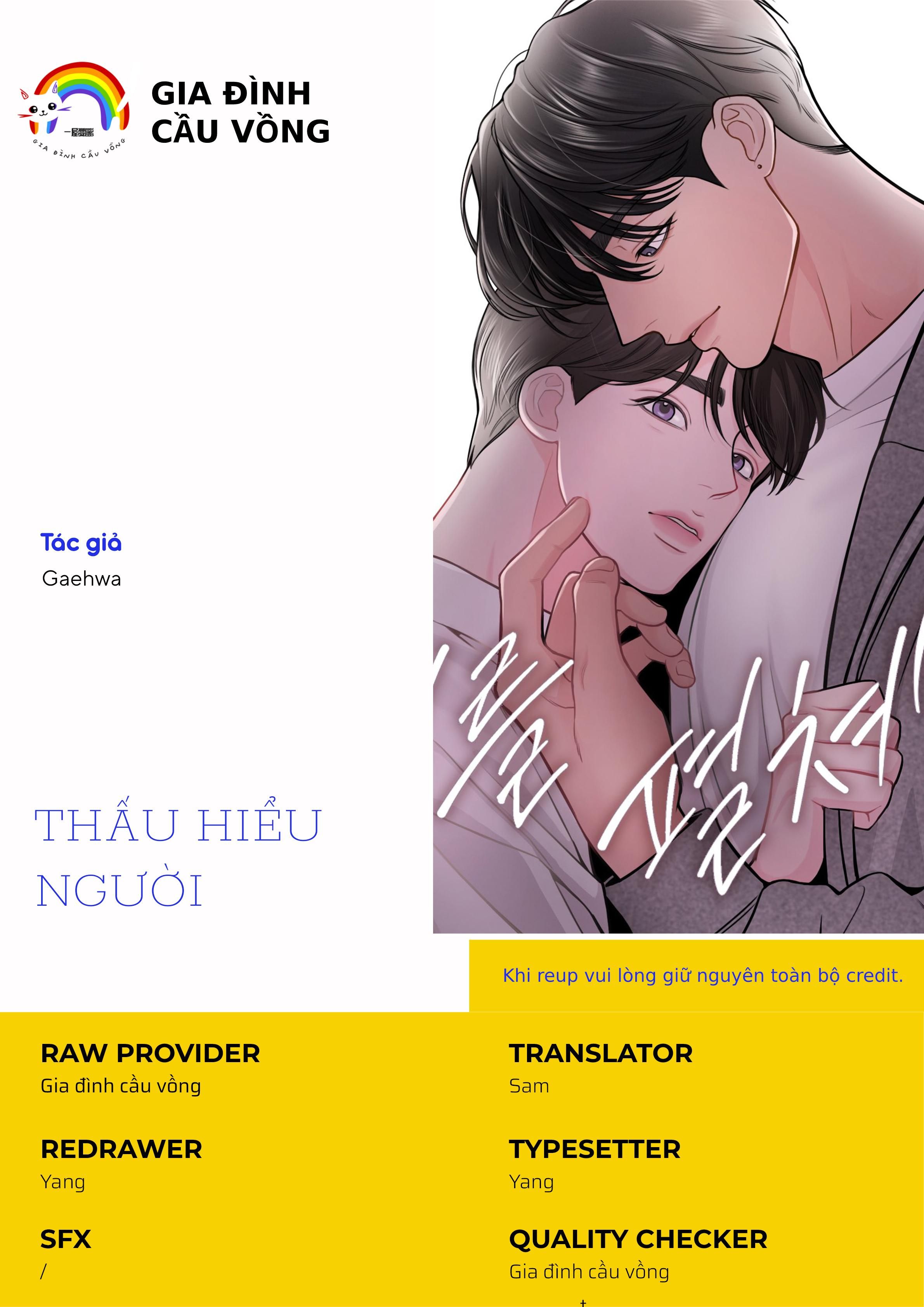 đọc truyện Thấu Hiểu Người Chương 1 ảnh 1 tại Giả Dược