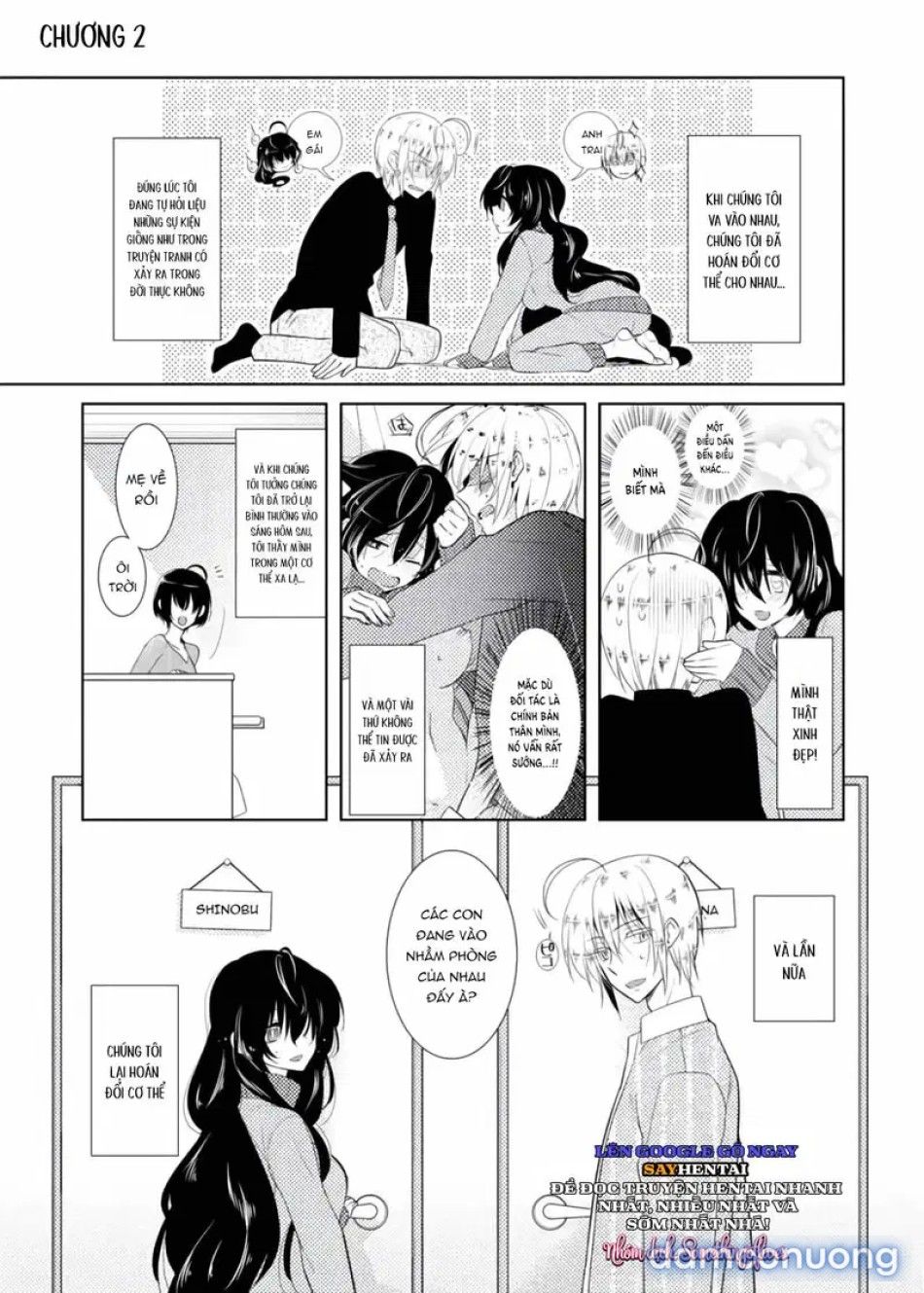 đọc truyện Thay Đổi Cơ Thể. Đi Bằng Cơ Thể Của Anh Trai Sao!! Chương 1 ảnh 15 tại Thiên Thai Truyện