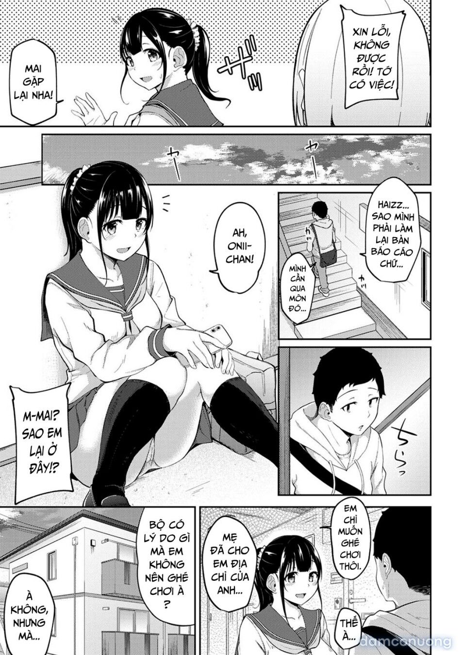 đọc truyện Thấy Em Gái Khỏa Thân Chỉ Mặc Mỗi Tạp Dề Chương 4 ảnh 5 tại Thiên Thai Truyện