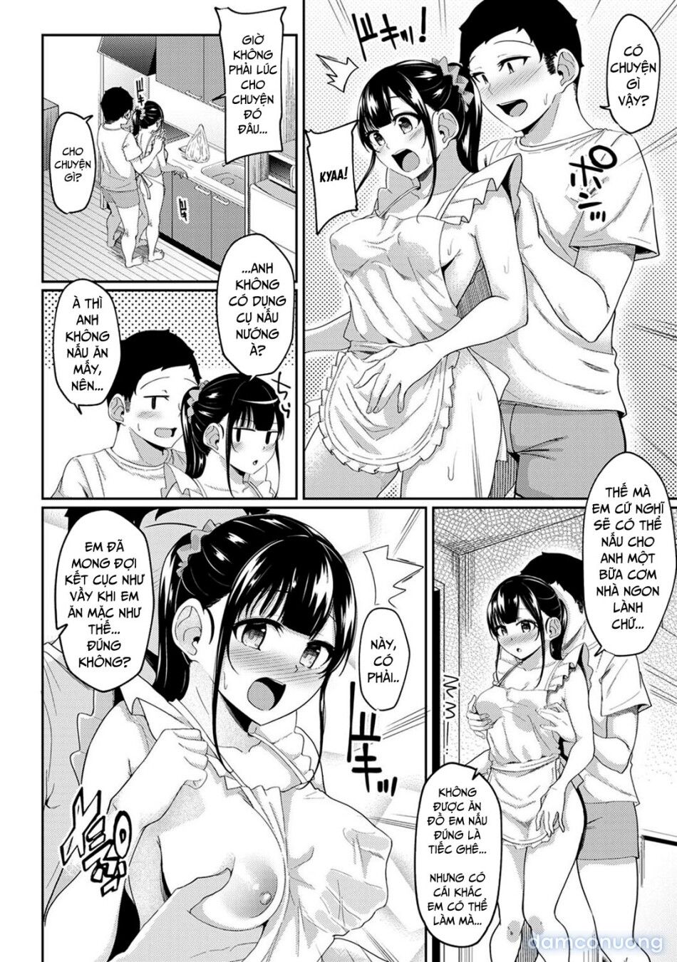 đọc truyện Thấy Em Gái Khỏa Thân Chỉ Mặc Mỗi Tạp Dề Chương 8 ảnh 4 tại Thiên Thai Truyện