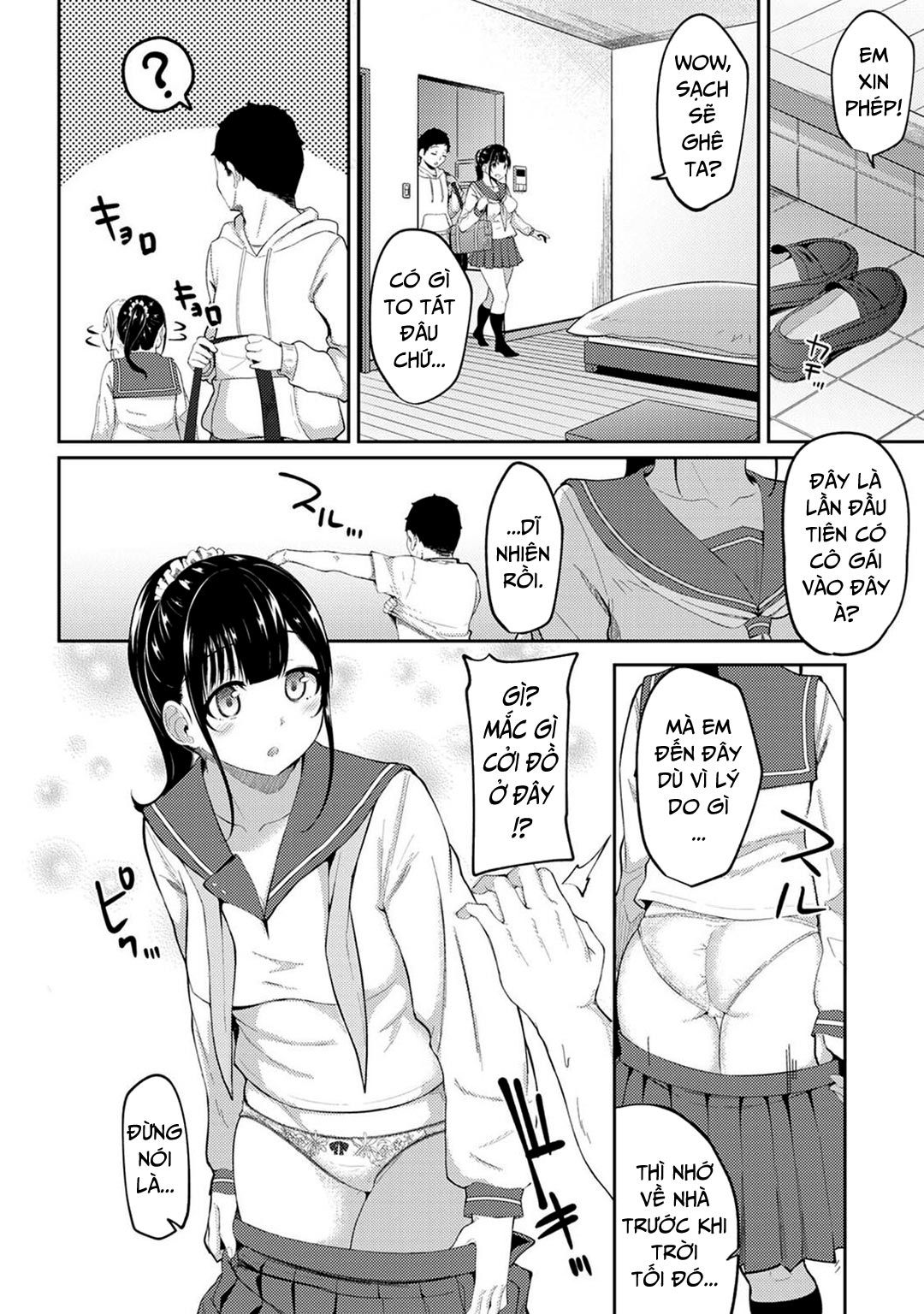 Thấy Em Gái Mình Đang Mặc Tạp Dề Khỏa Thân Chương 4 page 4 - Giả Dược