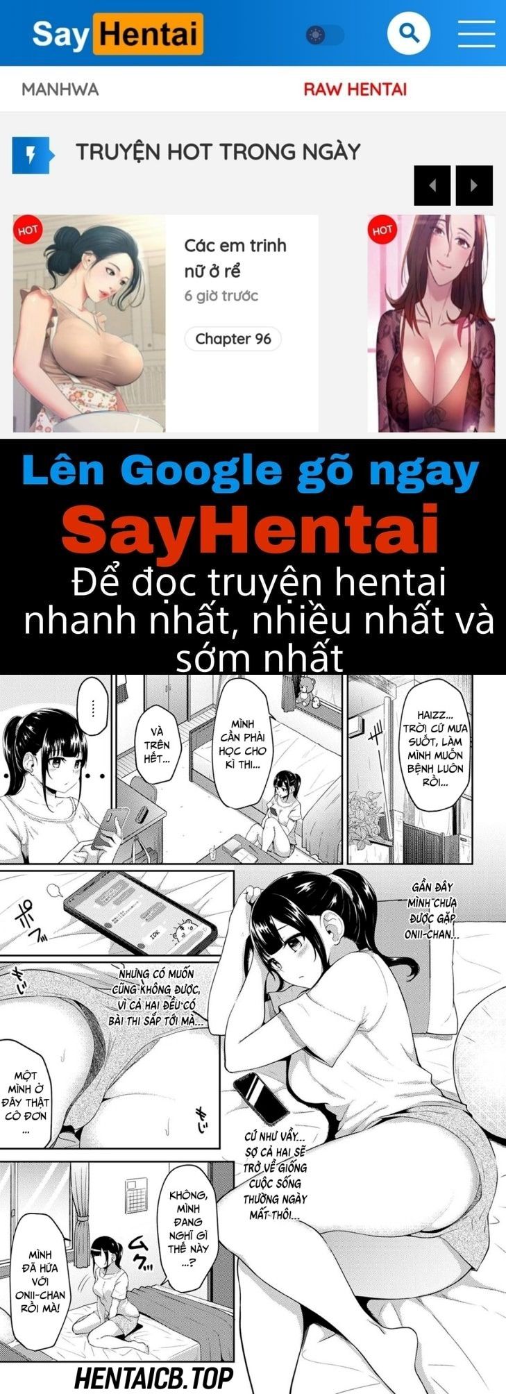 Thấy Em Gái Mình Đang Mặc Tạp Dề Khỏa Thân Chương 6 page 1 - Giả Dược