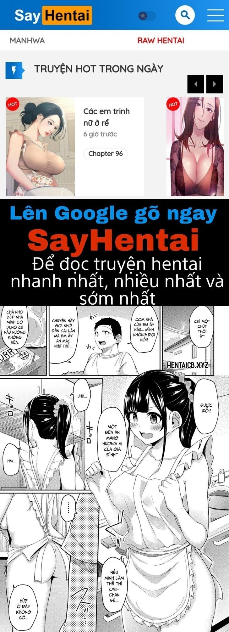 Thấy Em Gái Mình Đang Mặc Tạp Dề Khỏa Thân Chương 8 page 1 - Giả Dược