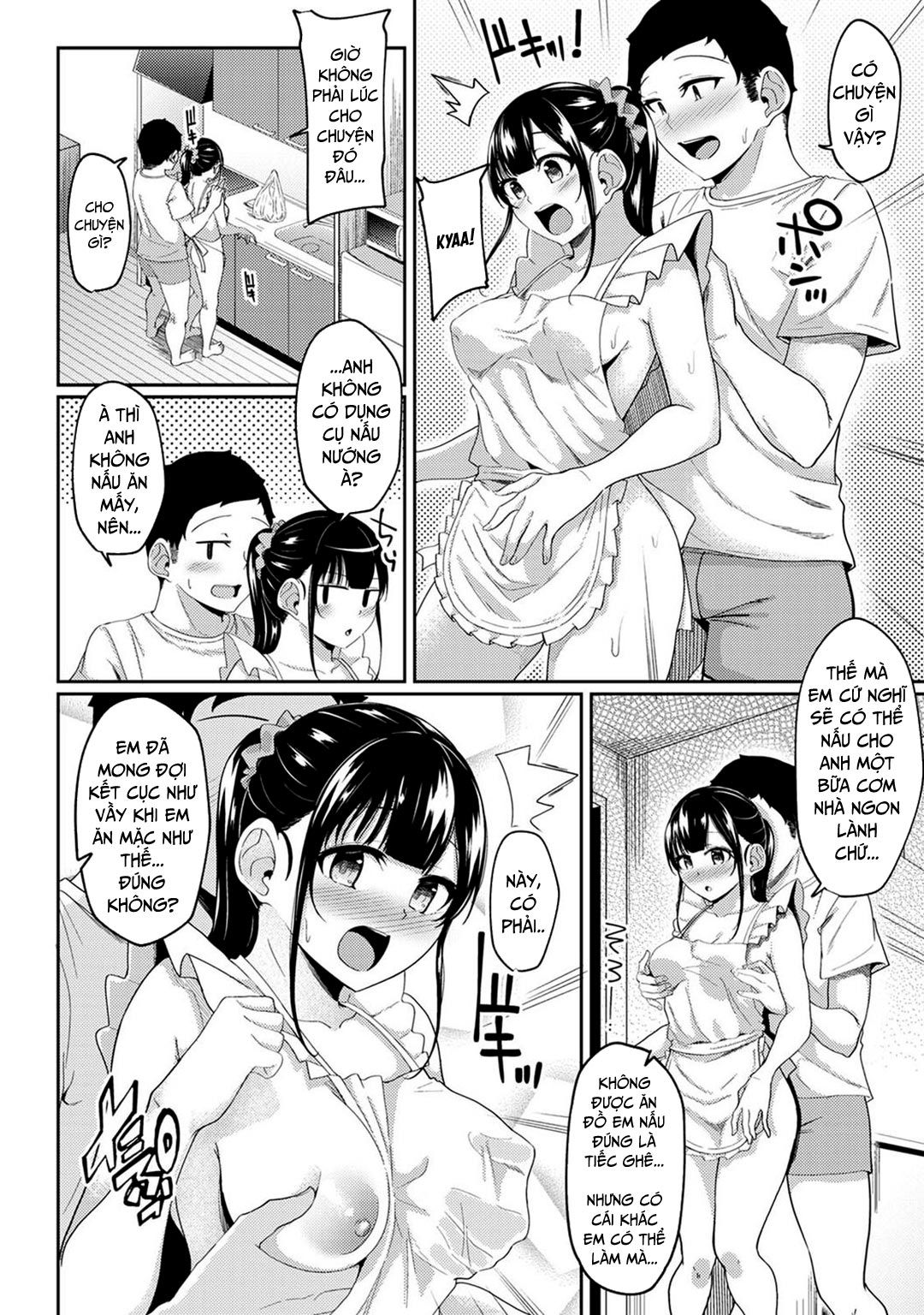 Thấy Em Gái Mình Đang Mặc Tạp Dề Khỏa Thân Chương 8 page 2 - Giả Dược