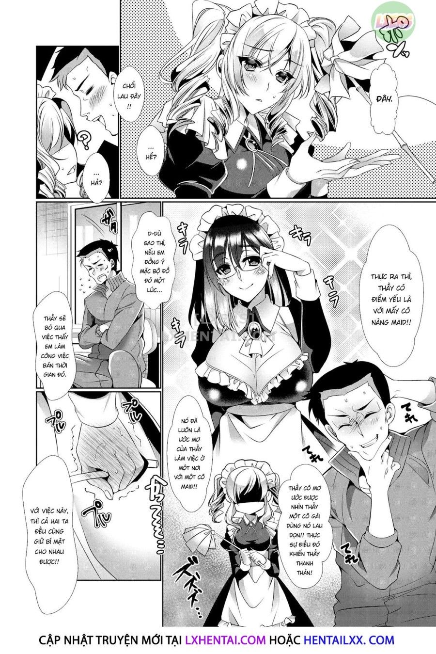Thầy Giáo & Hầu Gái Oneshot page 8 - Giả Dược