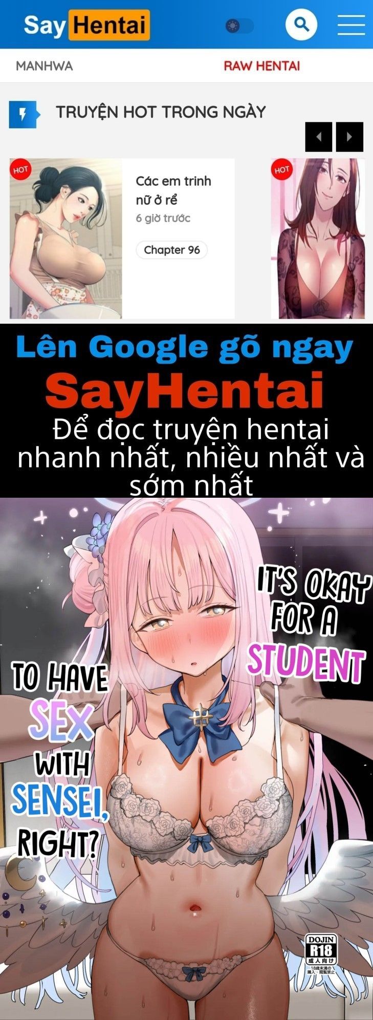 đọc truyện Thầy Ơi, Mình "làm Chuyện Ấy" Cũng Được Mà, Nhỉ? Chương 1 ảnh 2 tại Thiên Thai Truyện