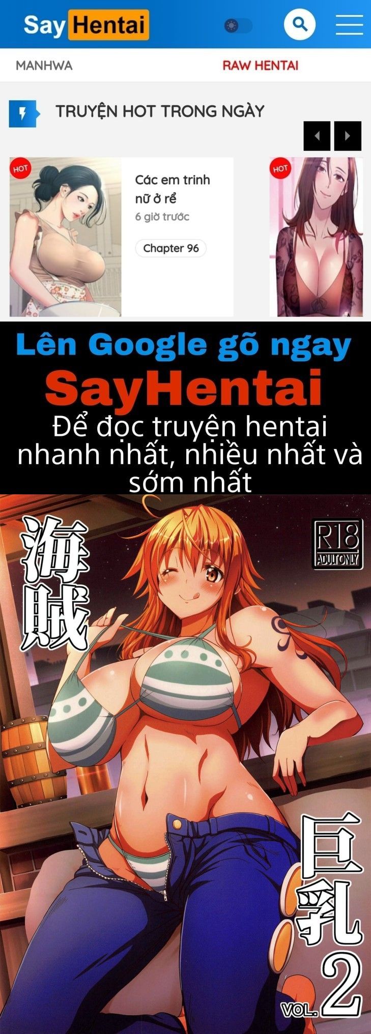 đọc truyện The Big Breasted Pirate 2 Oneshot ảnh 1 tại Thiên Thai Truyện