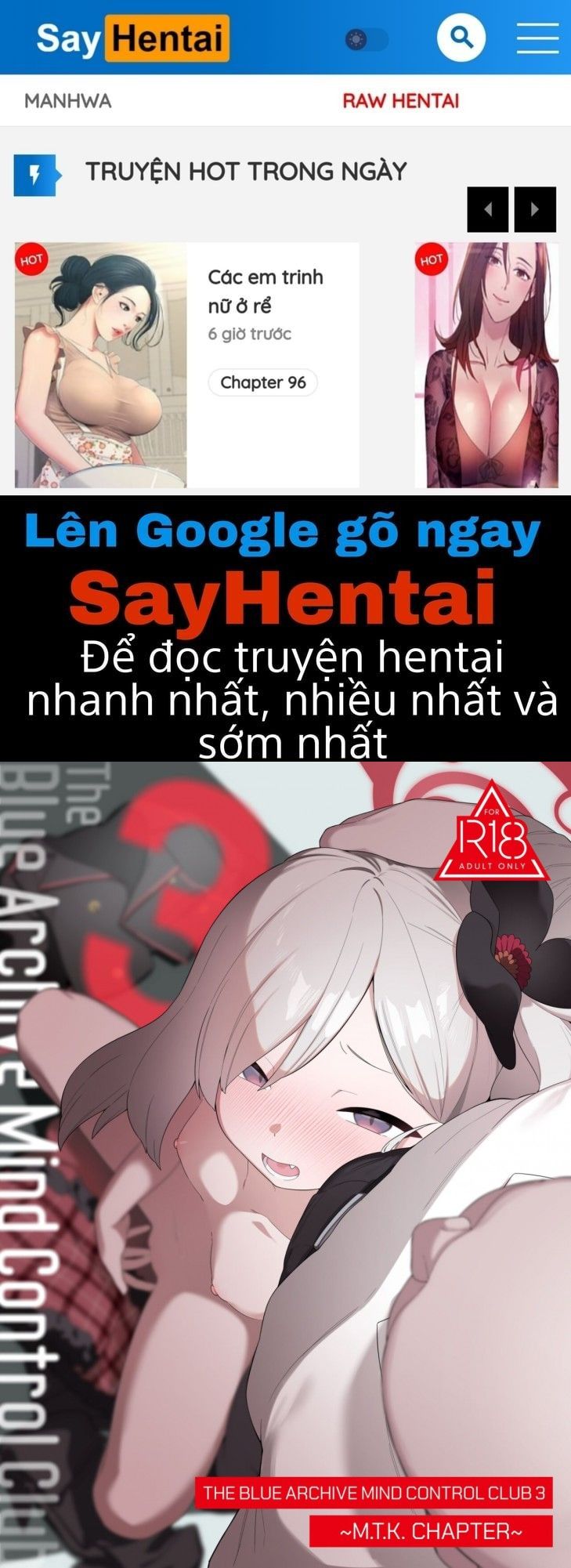 đọc truyện The Blue Archive Mind Control Club Oneshot ảnh 2 tại Thiên Thai Truyện