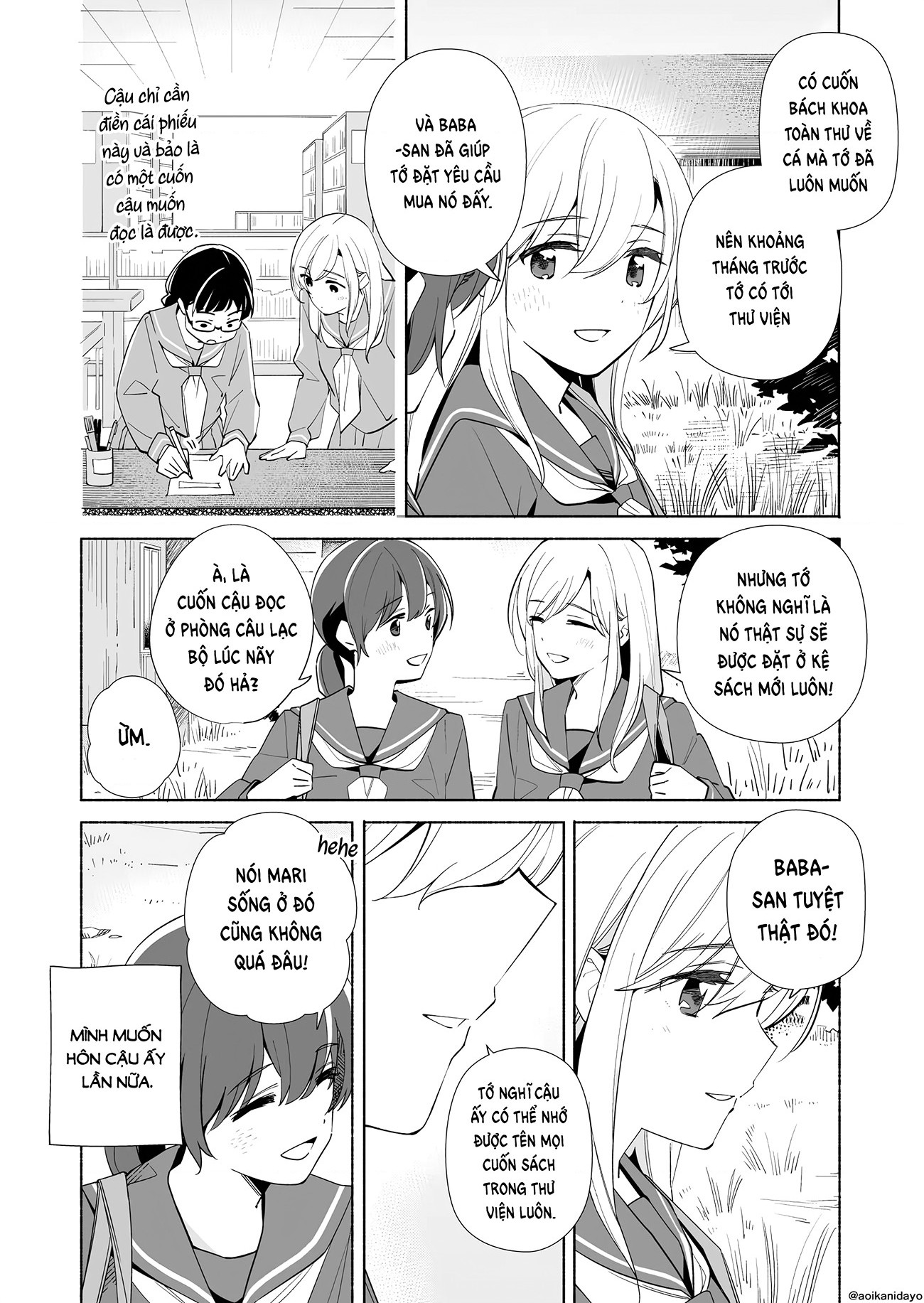 đọc truyện The Blue Star On That Day Chương 21.5 ảnh 5 tại Thiên Thai Truyện