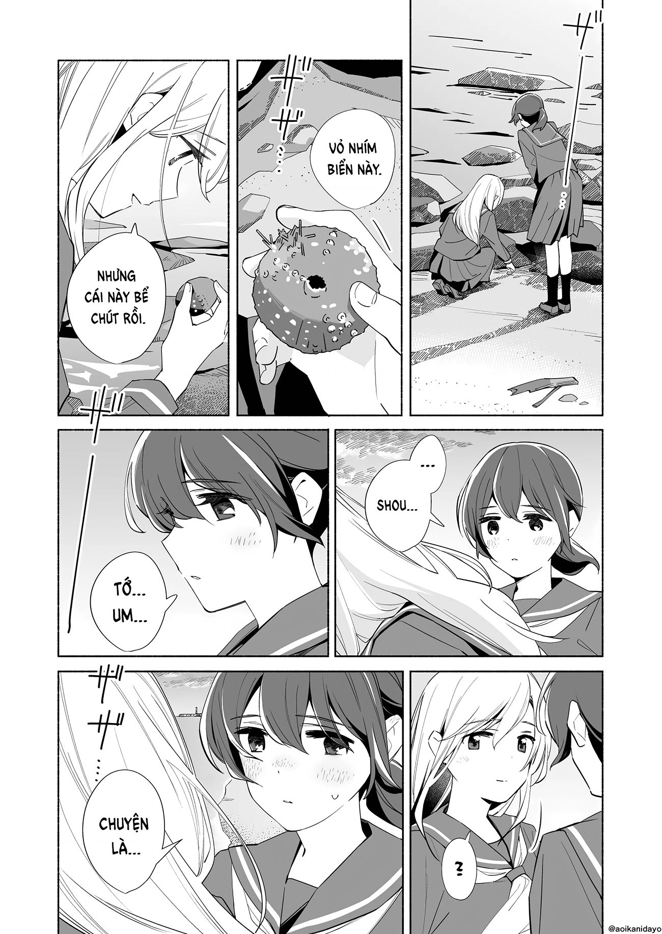 đọc truyện The Blue Star On That Day Chương 21.5 ảnh 8 tại Thiên Thai Truyện