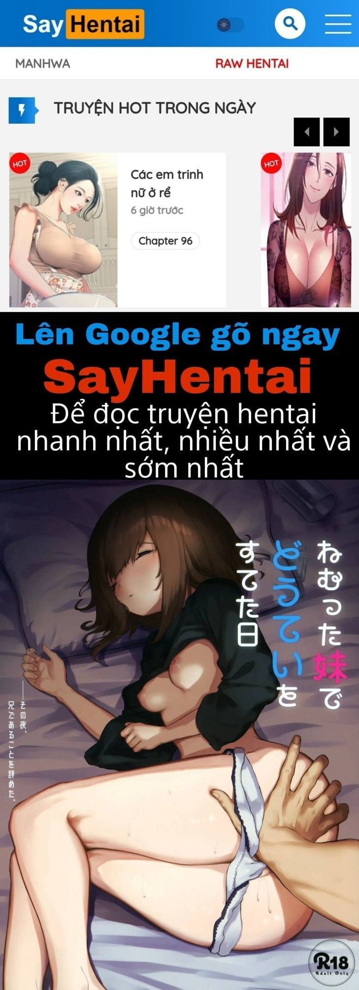 đọc truyện The Day I Lost My Virginity To My Sleeping Sister Oneshot ảnh 1 tại Thiên Thai Truyện