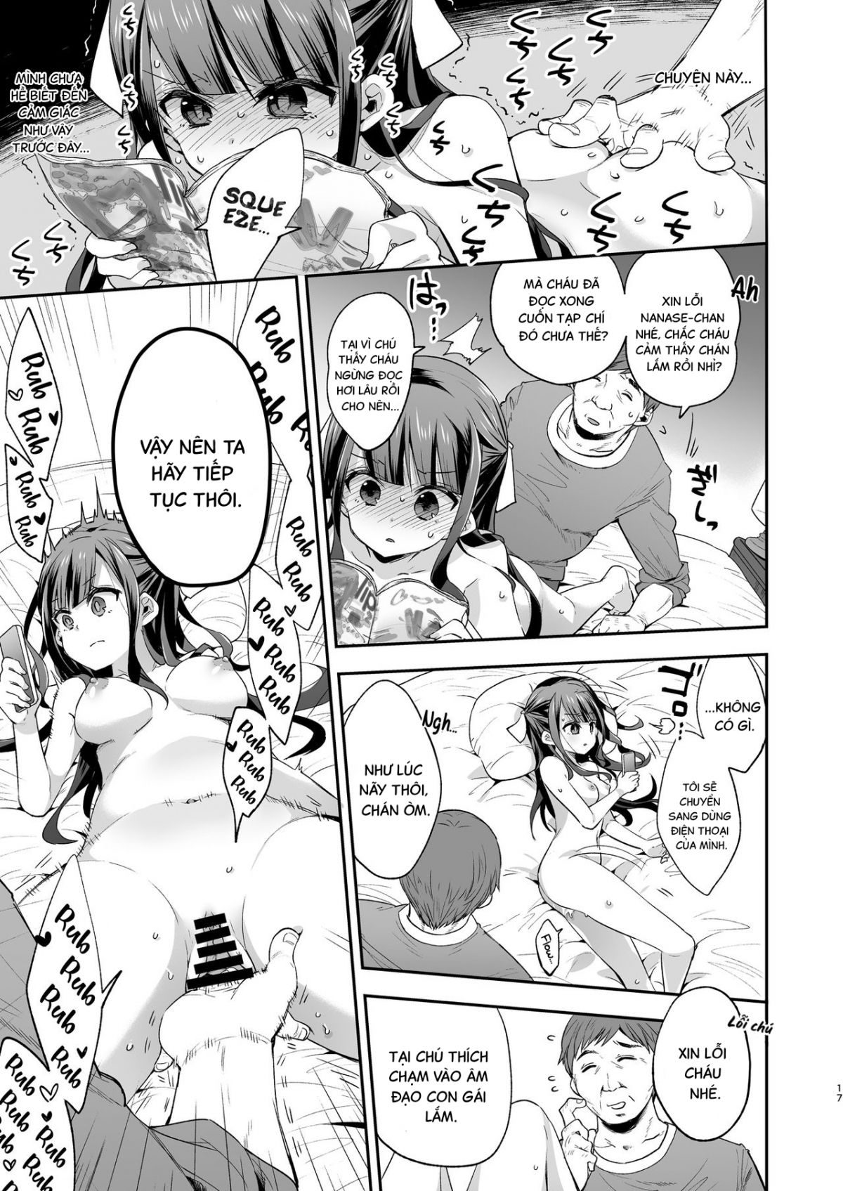 đọc truyện The Day When The Serious Girl Lost Against The Oji-san Oneshot ảnh 18 tại Giả Dược