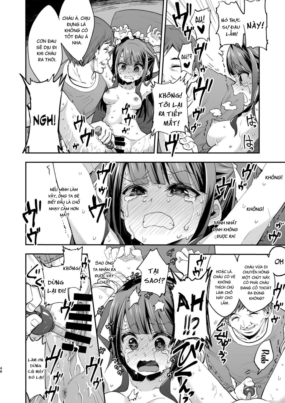 đọc truyện The Day When The Serious Girl Lost Against The Oji-san Oneshot ảnh 49 tại Giả Dược
