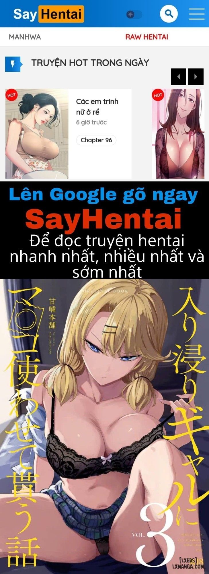 đọc truyện The Gyaru I Hang Out With Lets Me Use Her Pussy 3 Chương 1 ảnh 2 tại Thiên Thai Truyện