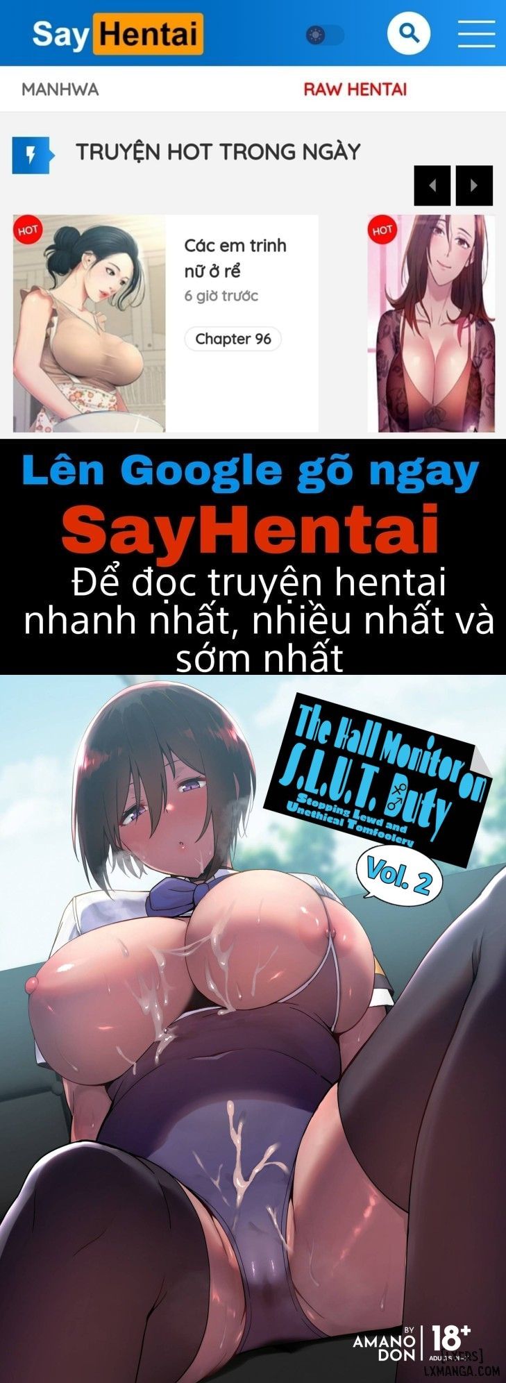 đọc truyện The Hall Monitor On S.l.u.t. Duty Vol. 2 (decensored) Chương 1 ảnh 2 tại Thiên Thai Truyện