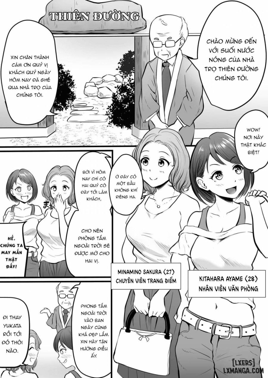The Hot Springs Inn Fap Material Gathering Mission! Oneshot page 3 - Giả Dược