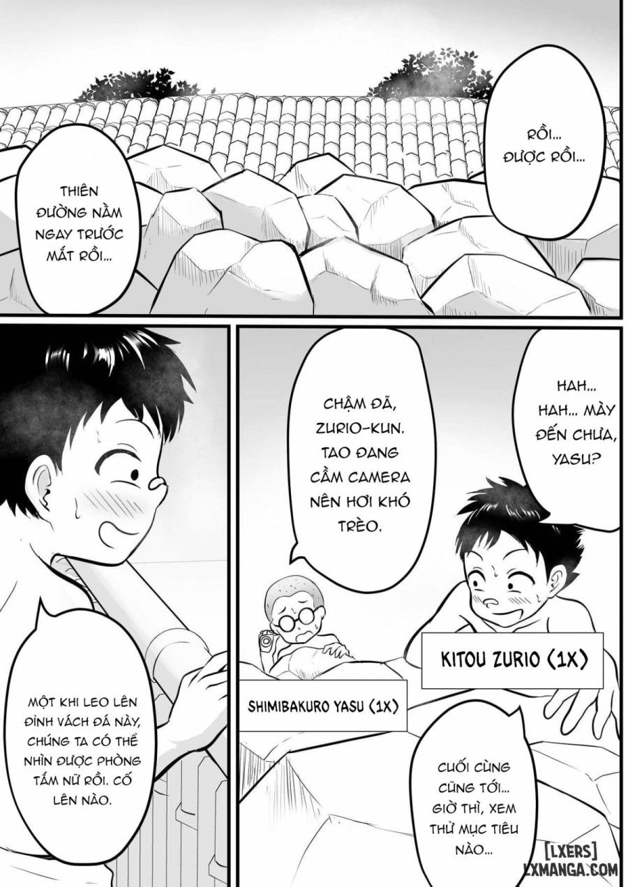 The Hot Springs Inn Fap Material Gathering Mission! Oneshot page 4 - Giả Dược