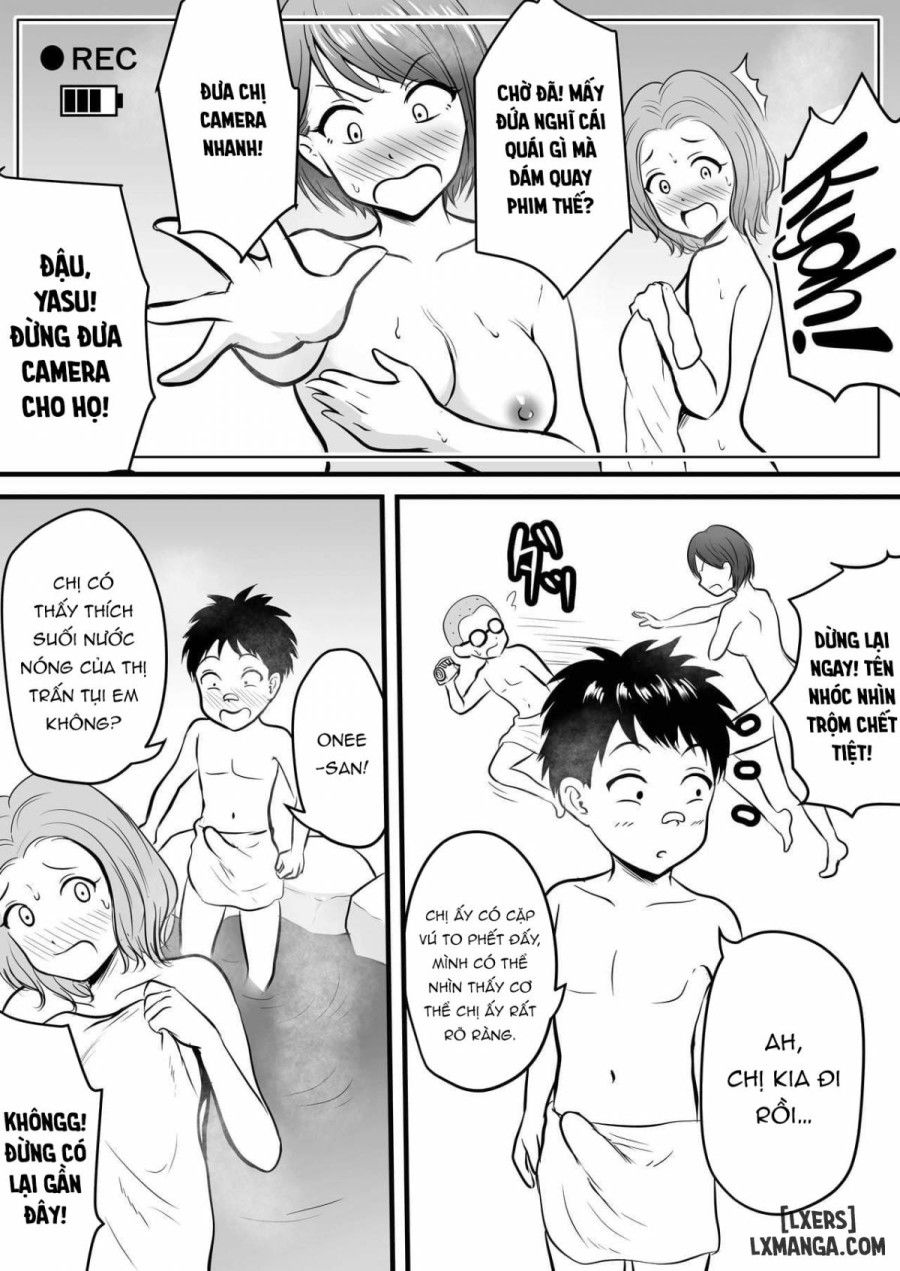 The Hot Springs Inn Fap Material Gathering Mission! Oneshot page 9 - Giả Dược