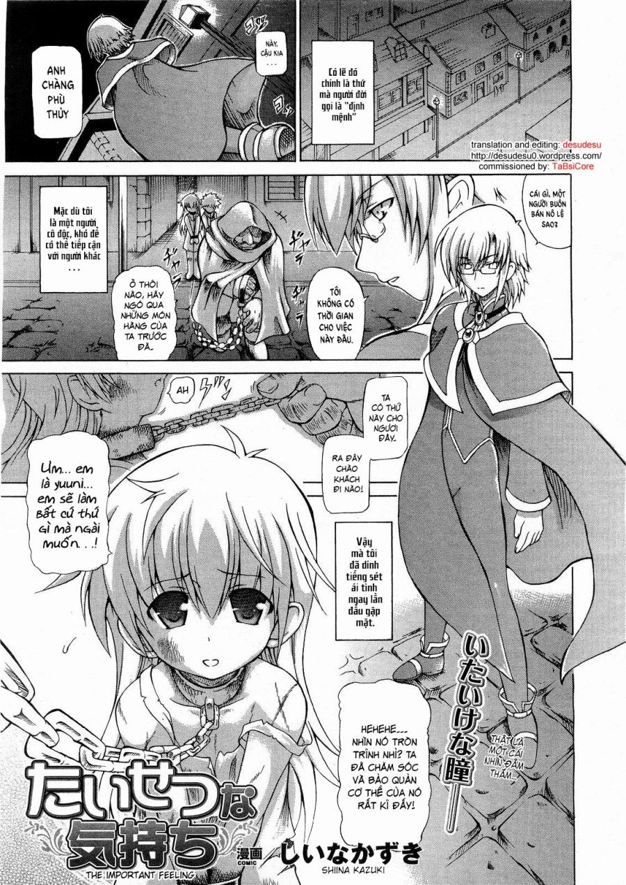 The Important Feeling Oneshot page 3 - Giả Dược