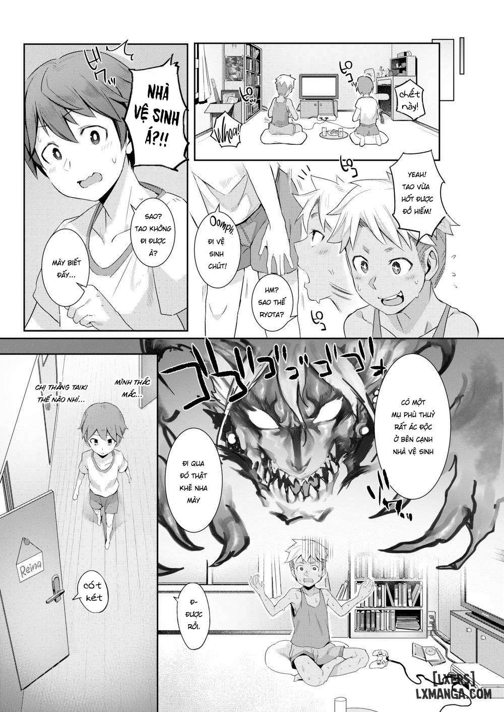 đọc truyện The Kogal Sister At My Friend’s House Chương 1 ảnh 3 tại Thiên Thai Truyện