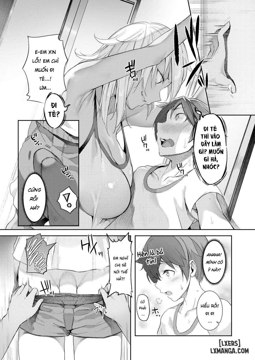 đọc truyện The Kogal Sister At My Friend’s House Chương 1 ảnh 5 tại Thiên Thai Truyện