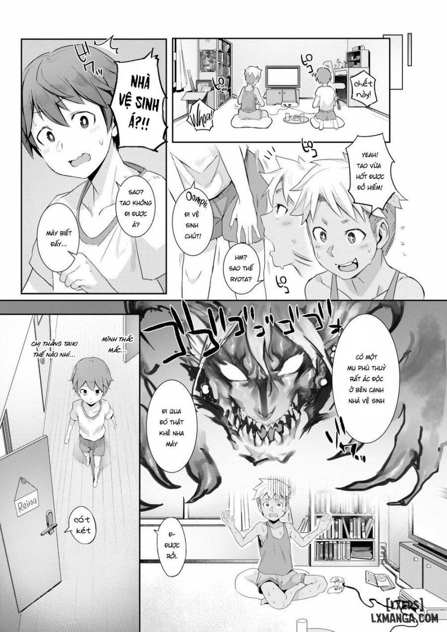 đọc truyện The Kogal Sister At My Friend’s House Oneshot ảnh 2 tại Giả Dược