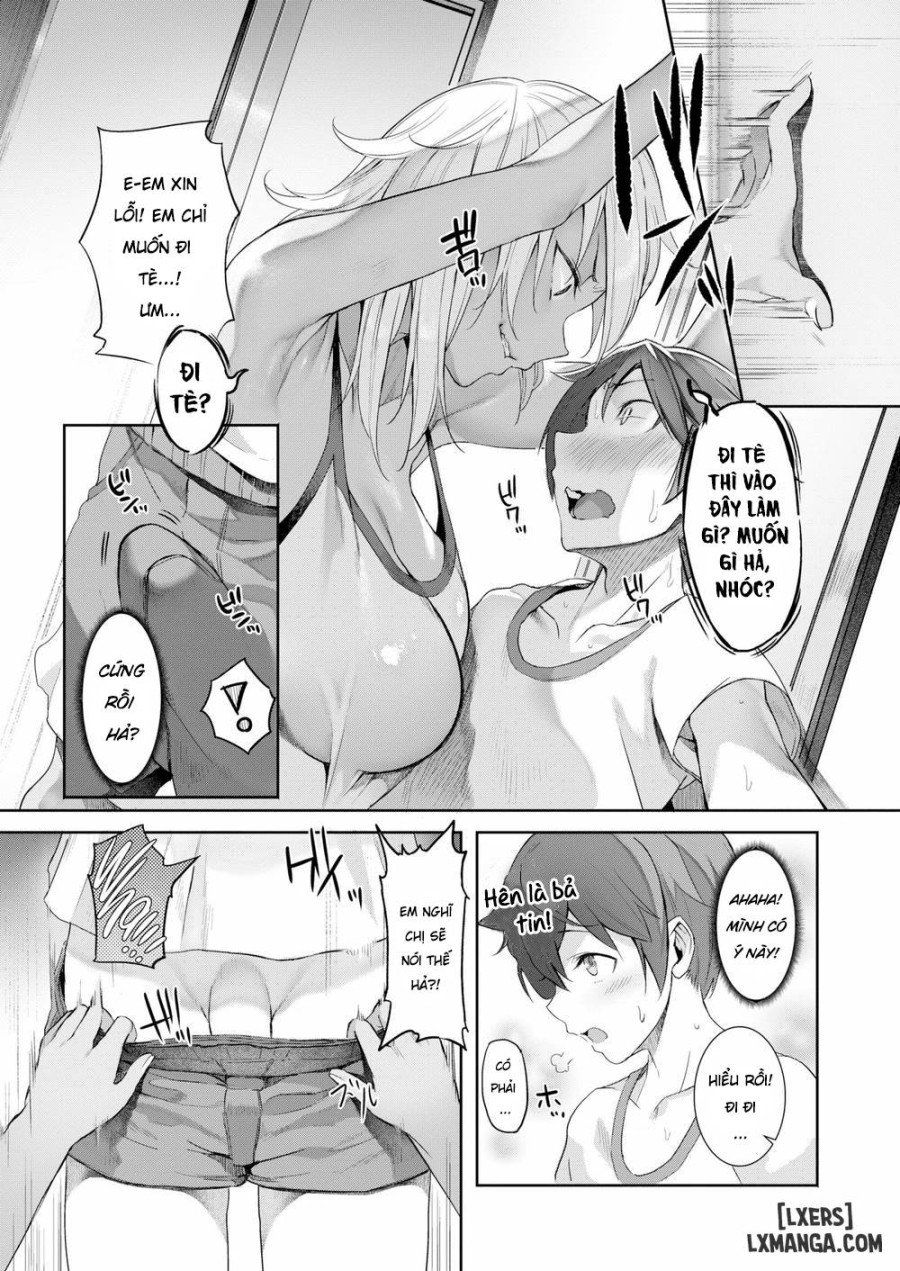 đọc truyện The Kogal Sister At My Friend’s House Oneshot ảnh 4 tại Giả Dược