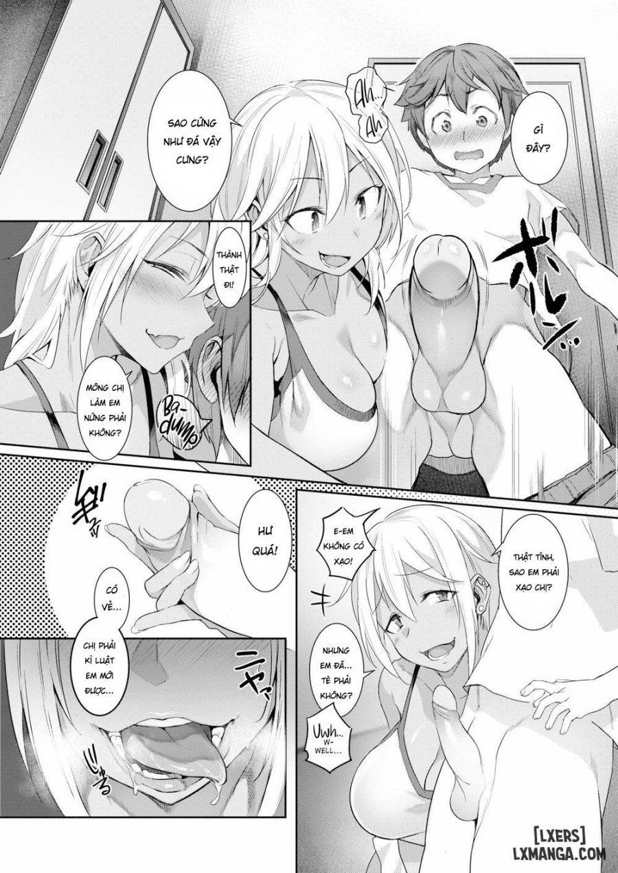 đọc truyện The Kogal Sister At My Friend’s House Oneshot ảnh 5 tại Giả Dược