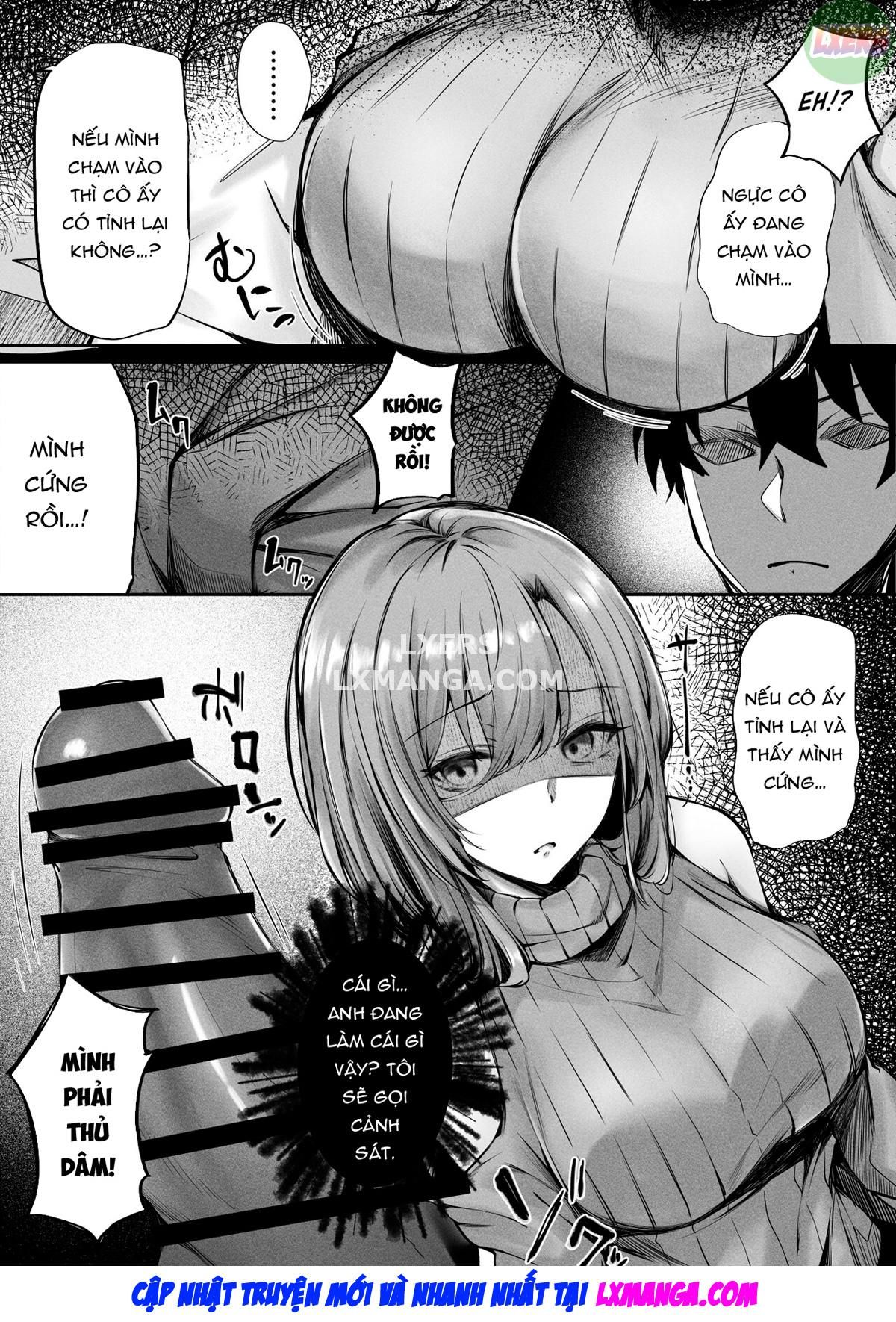 đọc truyện The Lady Next To Me Was Too Lewd I Masturbated And She Secretly Helped Me Out Oneshot ảnh 12 tại Giả Dược
