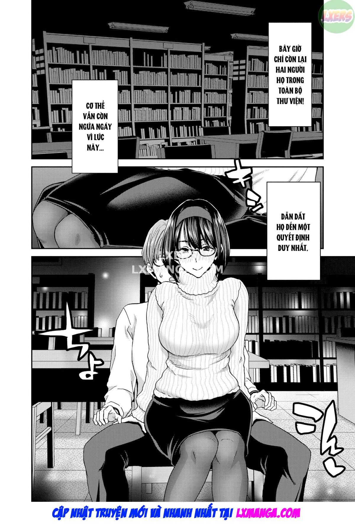 đọc truyện The Lower-body Issues Of Strict Women - Librarian Shitani Hikaru (28) Oneshot ảnh 10 tại Thiên Thai Truyện