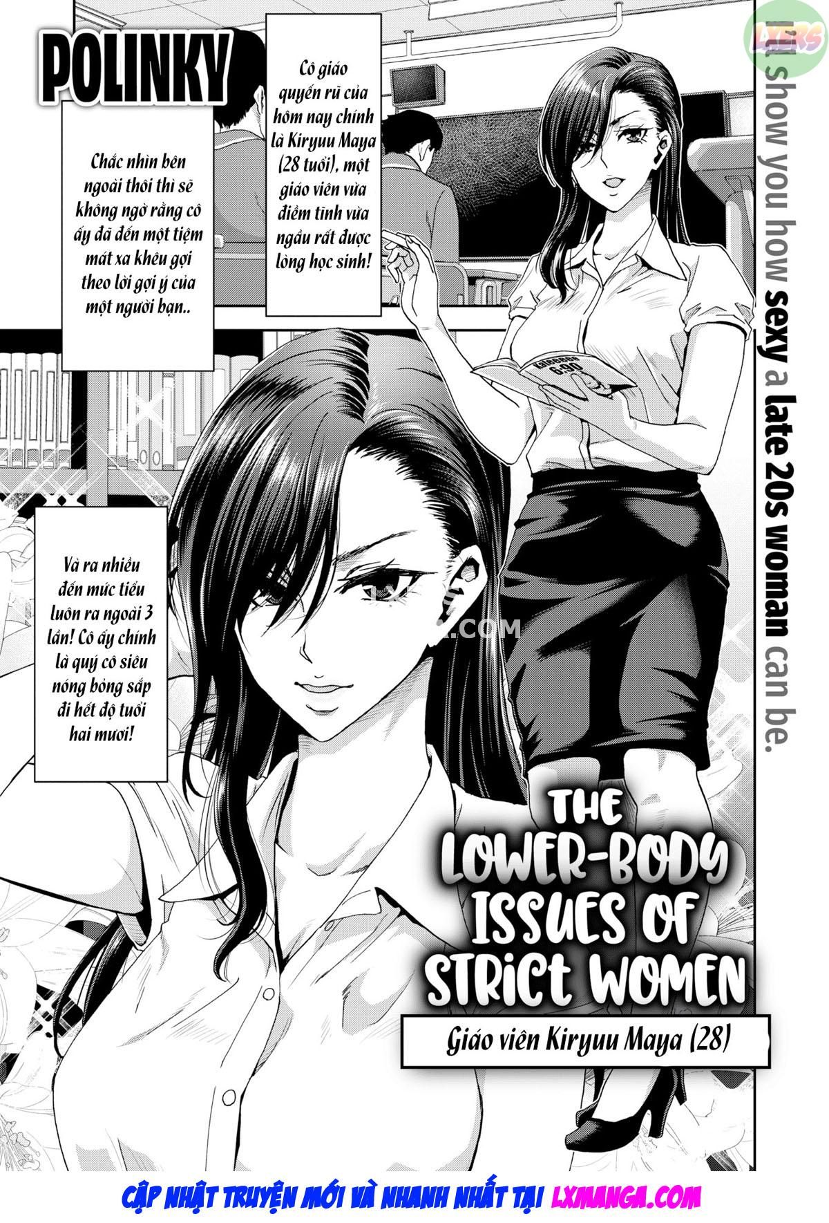 đọc truyện The Lower-body Issues Of Strict Women - Teacher Kiryuu Maya (28) Oneshot ảnh 4 tại Giả Dược