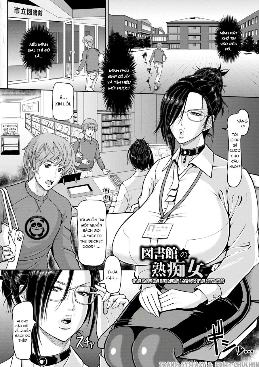 The Mature Pervert Lady In The Library Oneshot page 2 - Giả Dược